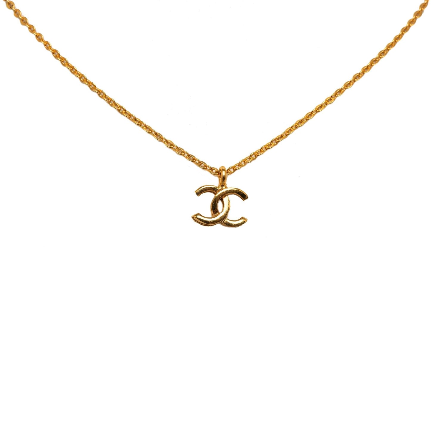 Chanel Cc Pendant Necklace (Shg-Gw9Cir)