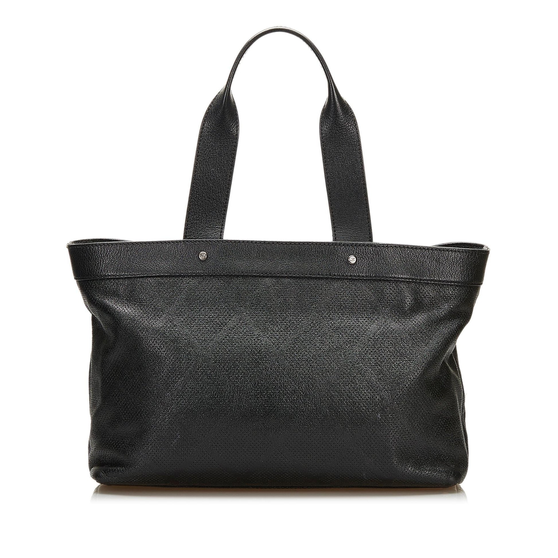 Chanel CC Perforated SHG Tote Bag