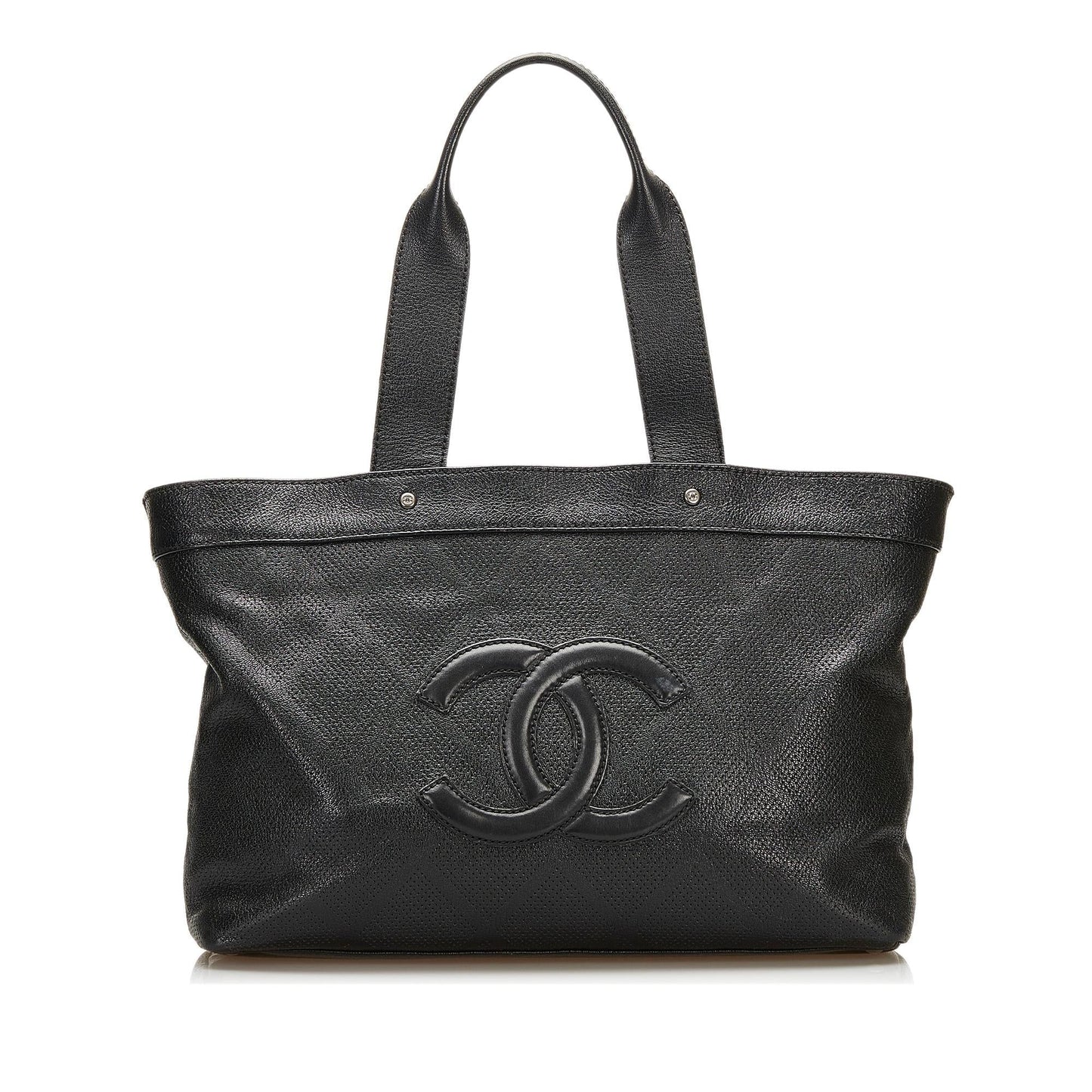 Chanel CC Perforated SHG Tote Bag
