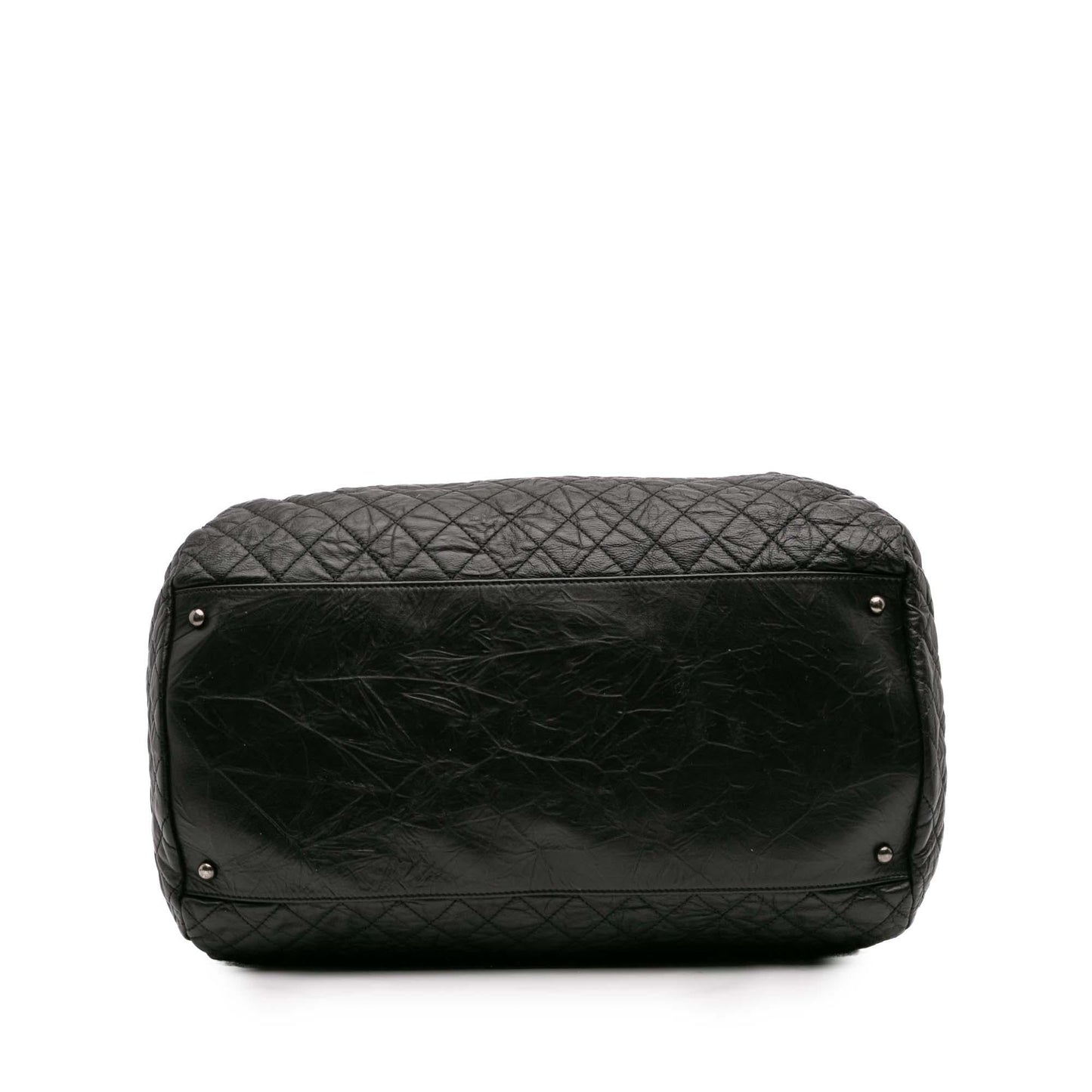 Chanel CC Quilted Aged Calfskin Coco Rider Handbag