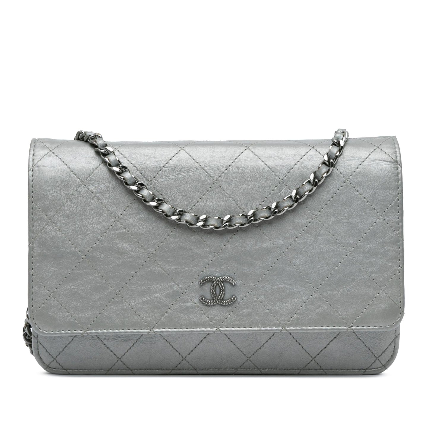Chanel CC Quilted Aged Calfskin On SHG-x0Wgqd Wallet Case
