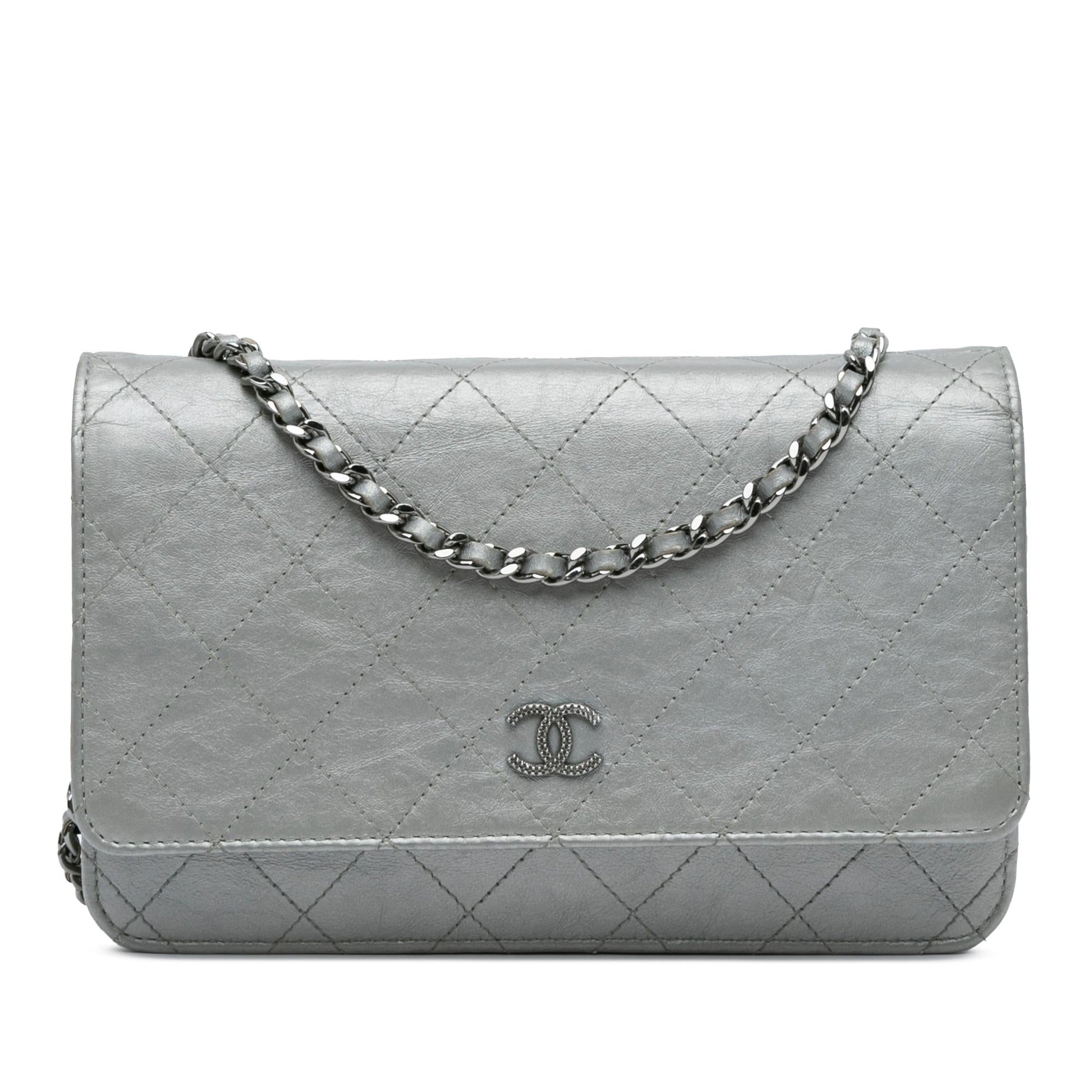 Chanel CC Quilted Aged Calfskin On SHG-x0Wgqd Wallet Case