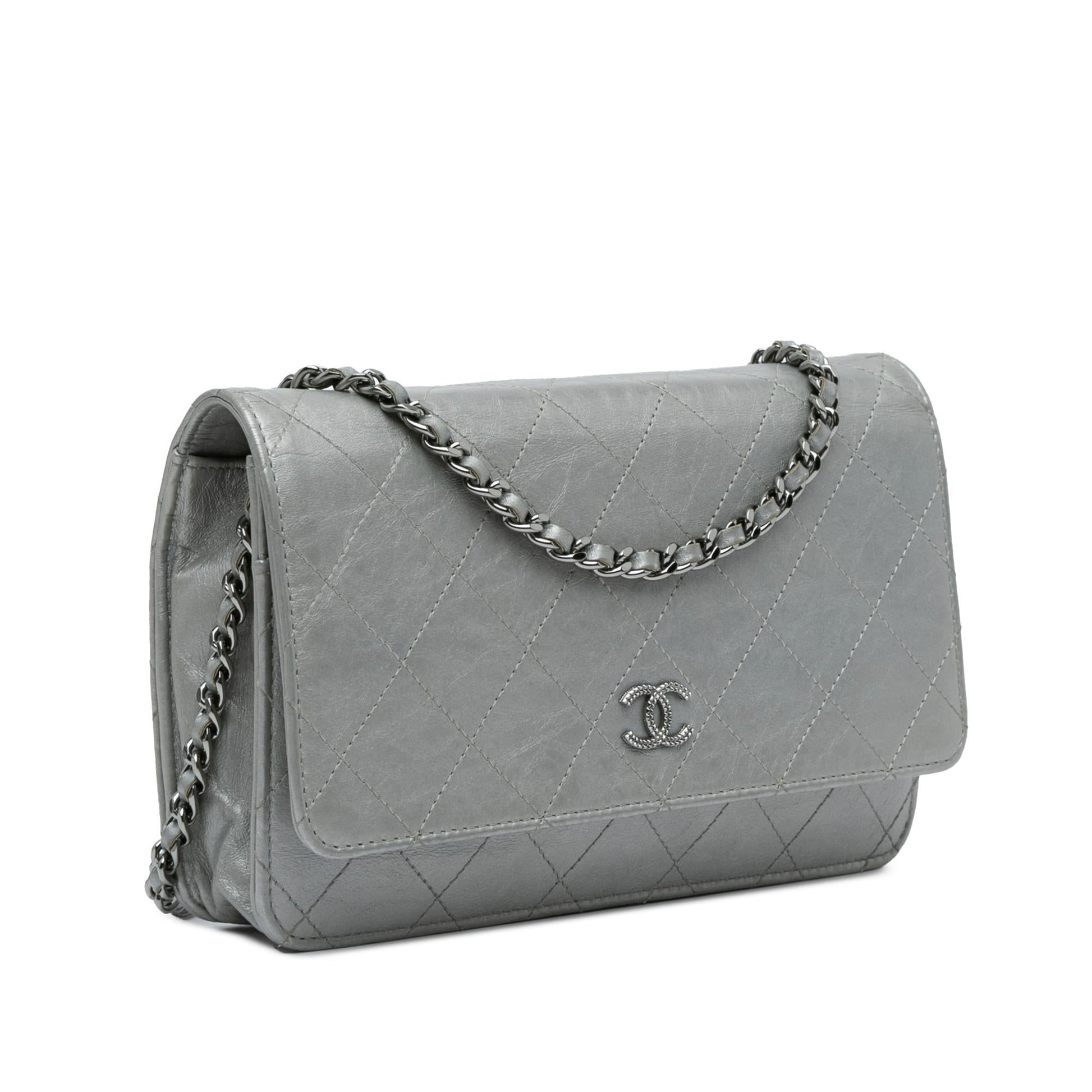 Chanel CC Quilted Aged Calfskin On SHG-x0Wgqd Wallet Case