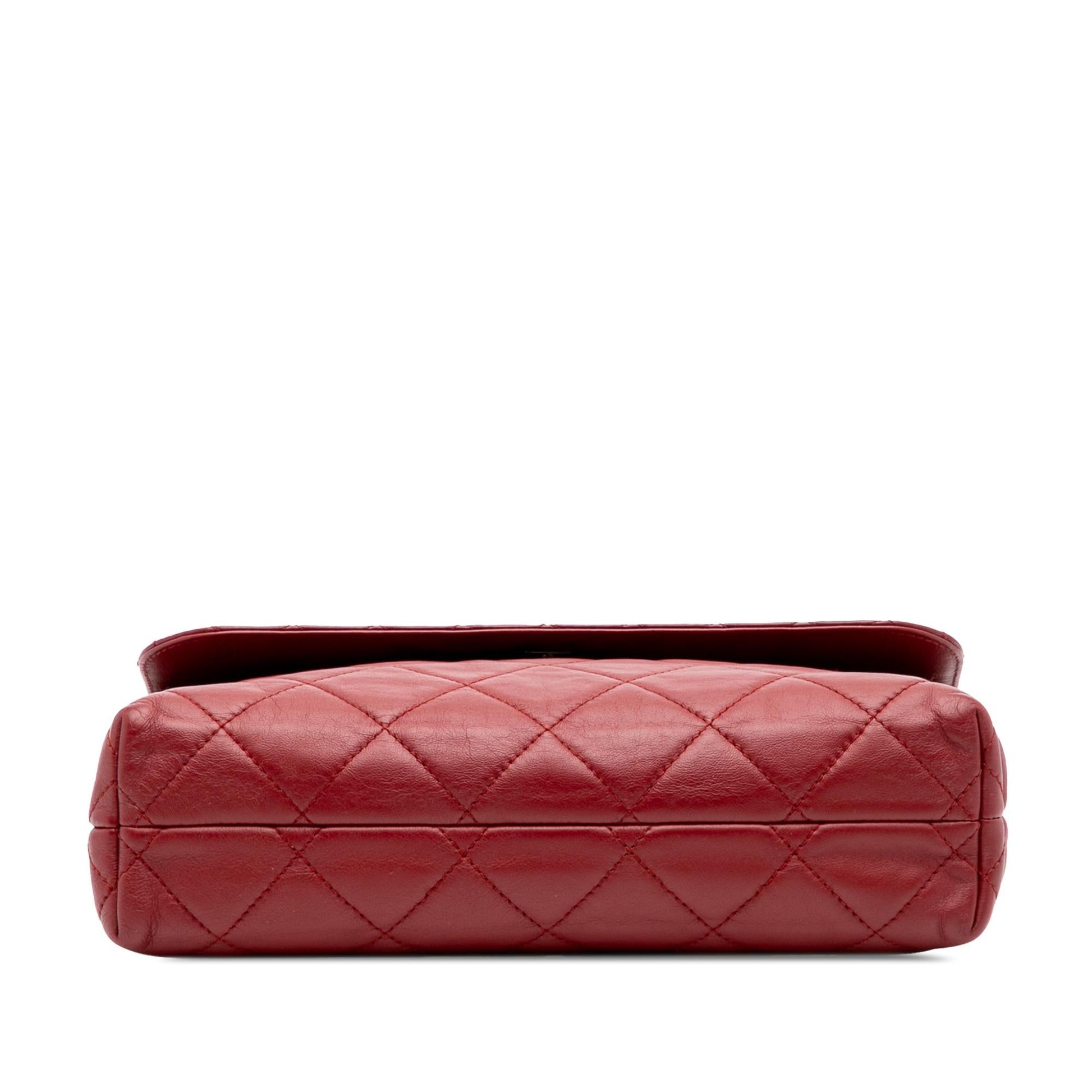 Chanel CC Quilted Calfskin Business Flap Handbag