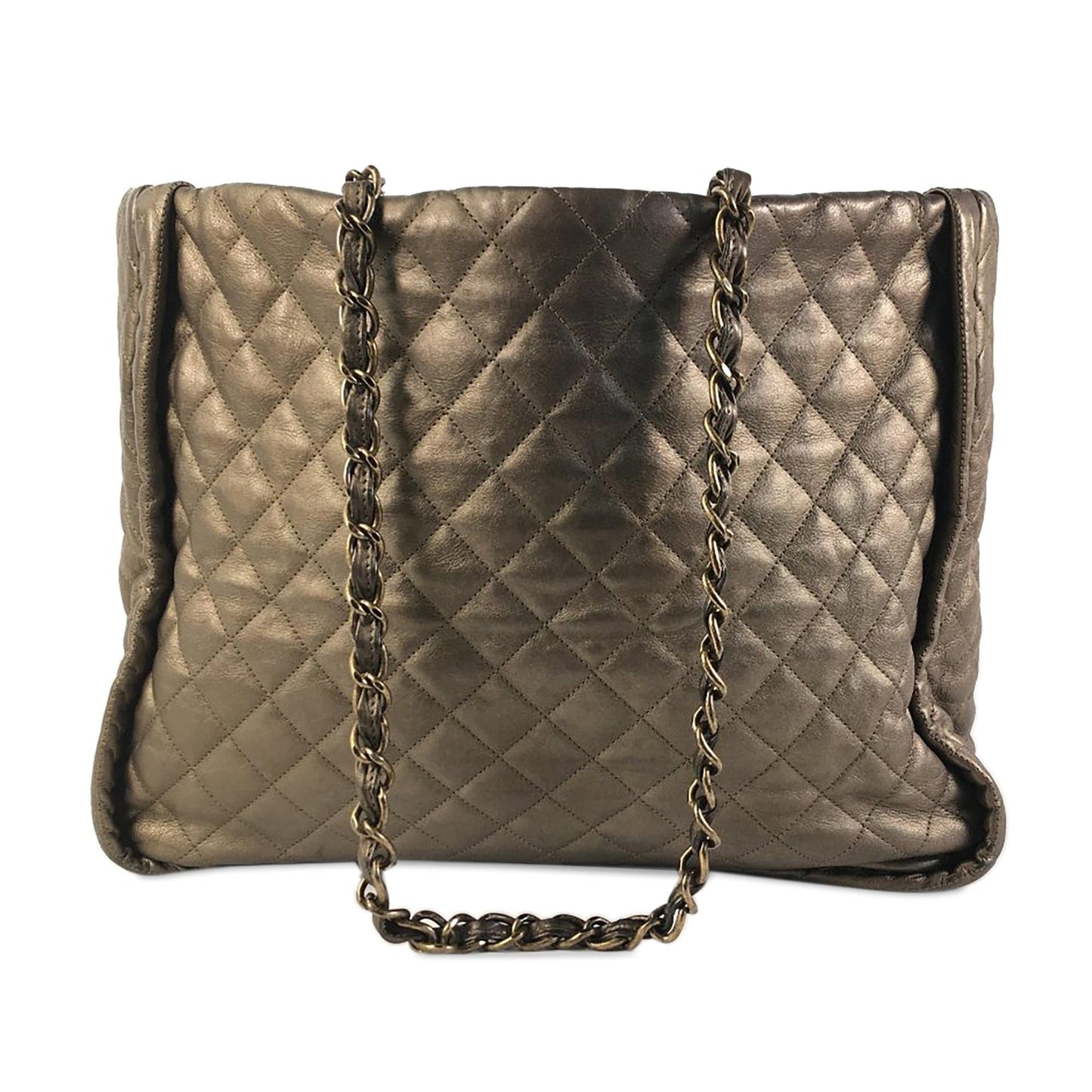 Chanel CC Quilted Calfskin Istanbul SHG-d6Lzss Tote Bag