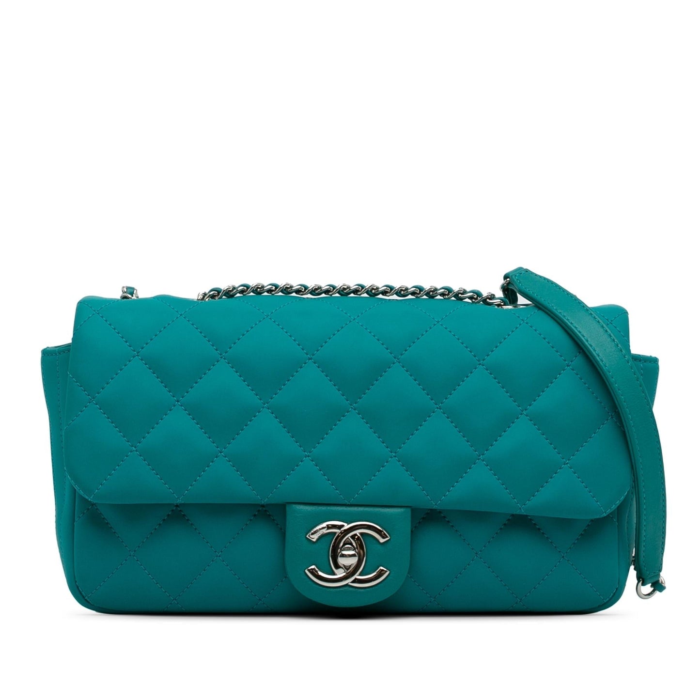 Chanel Cc Quilted Calfskin Single Flap (Shg-Mnsupa) Bag