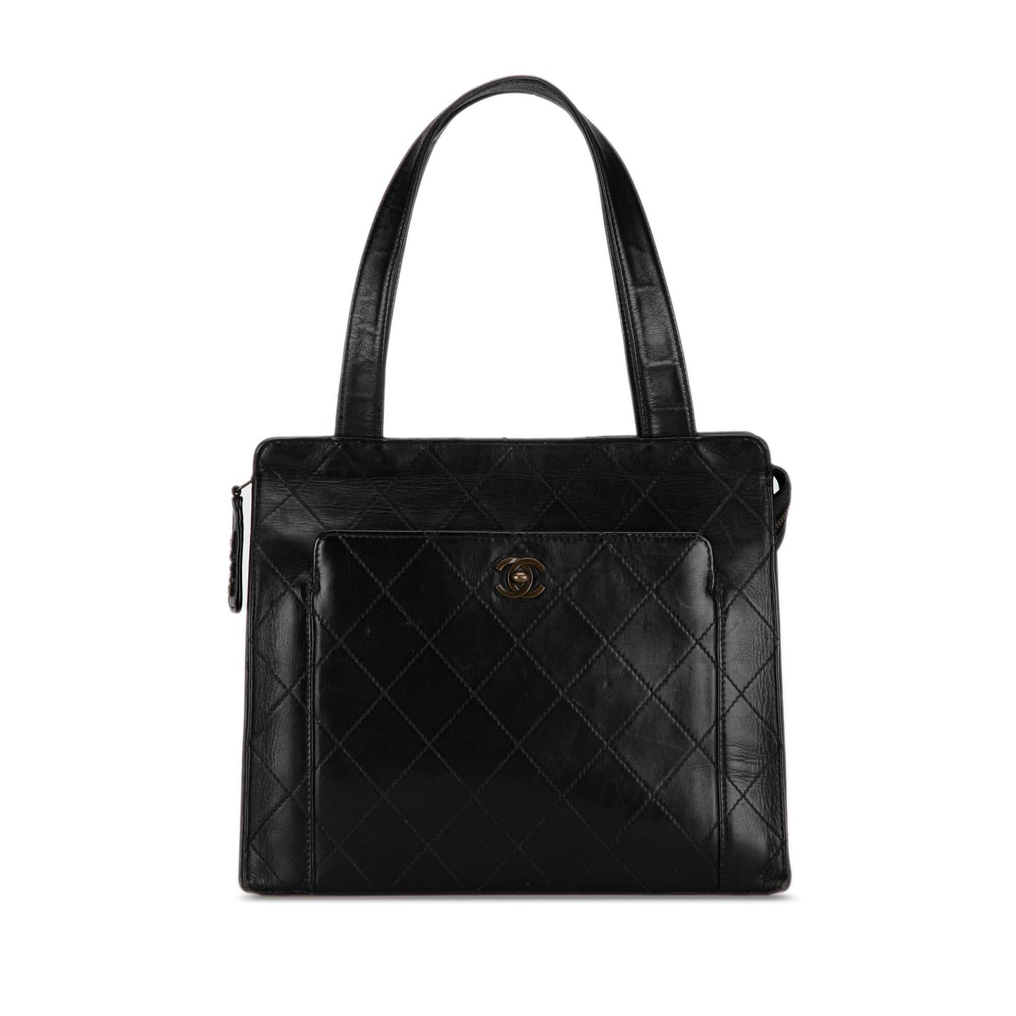 Chanel CC Quilted Calfskin SHG-iwtrUK Tote Bag