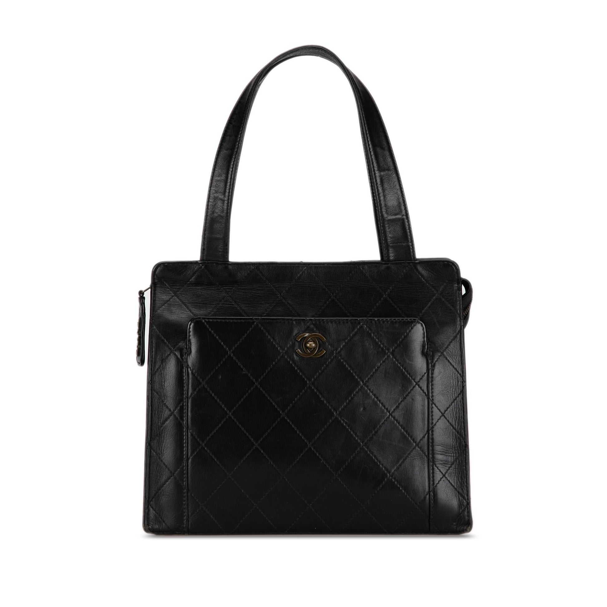 Chanel CC Quilted Calfskin SHG-iwtrUK Tote Bag