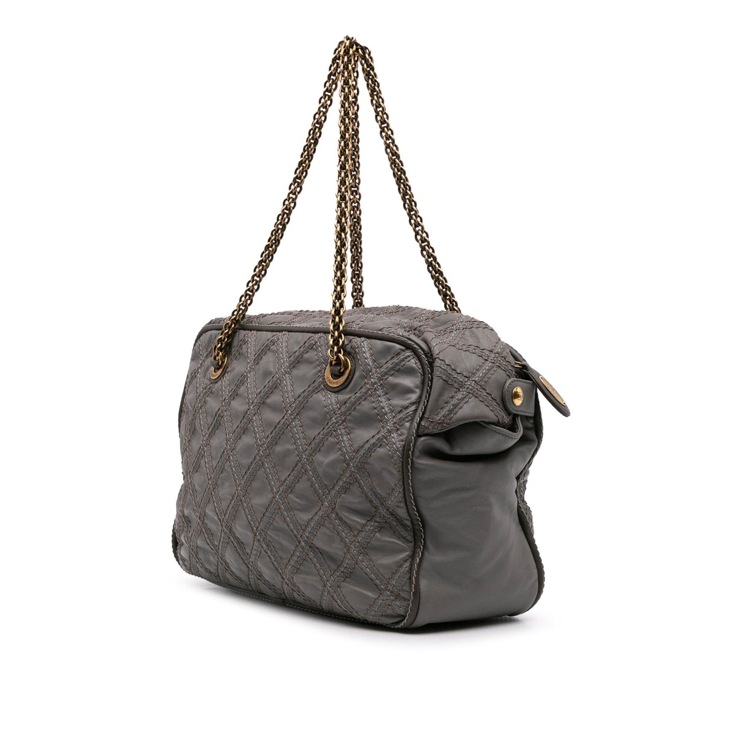 Chanel CC Quilted Calfskin Triptych Tote Bag Tote 1