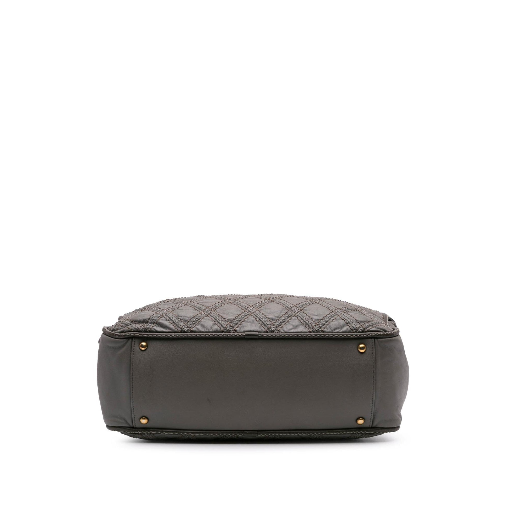 Chanel CC Quilted Calfskin Triptych Tote Bag Tote 2