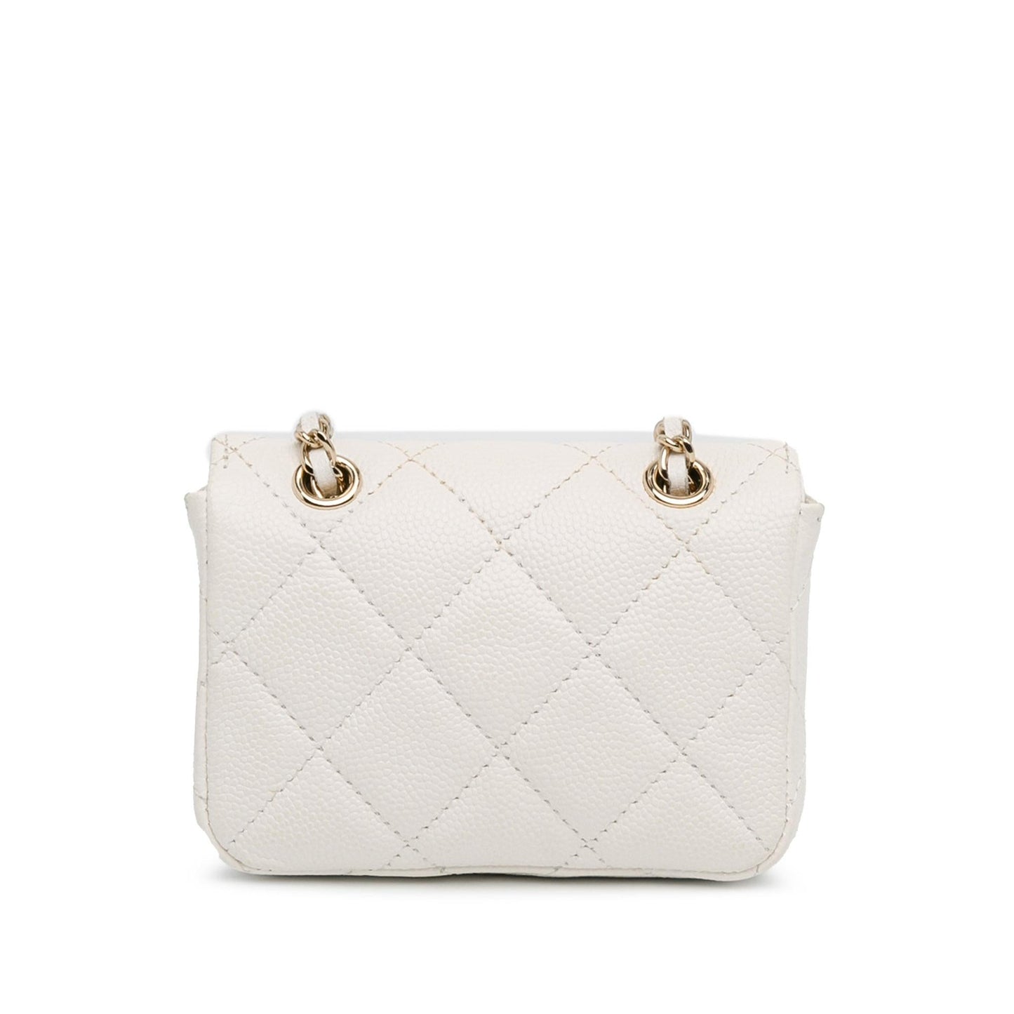 Chanel CC Quilted Caviar Belt SHG-EZD7VW