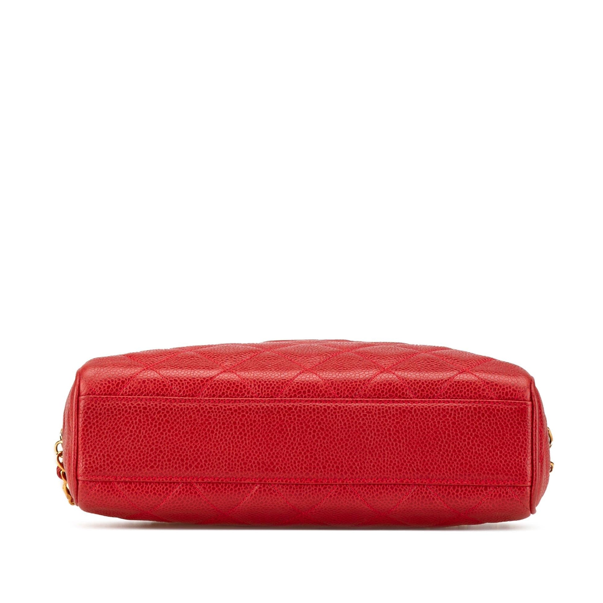 Chanel CC Quilted Caviar Camera Crossbody Bag Bag 1