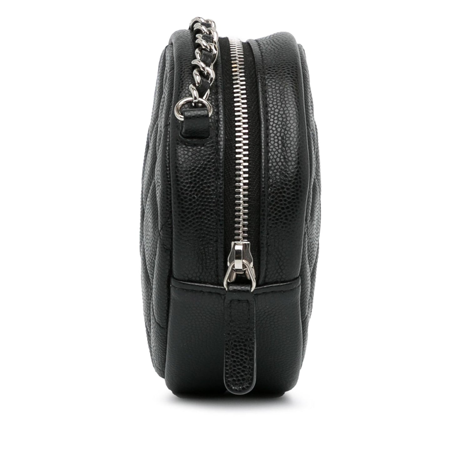 Chanel CC Quilted Caviar Round SHG-Zm82jl Clutch Bag