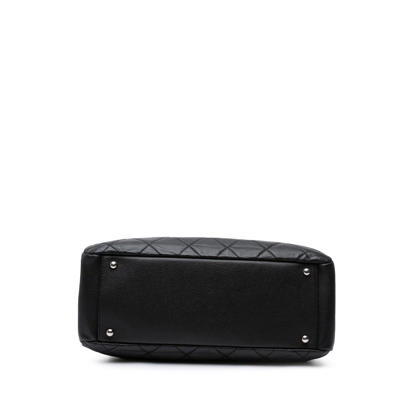 Chanel CC Quilted Caviar Soft Tote Bag