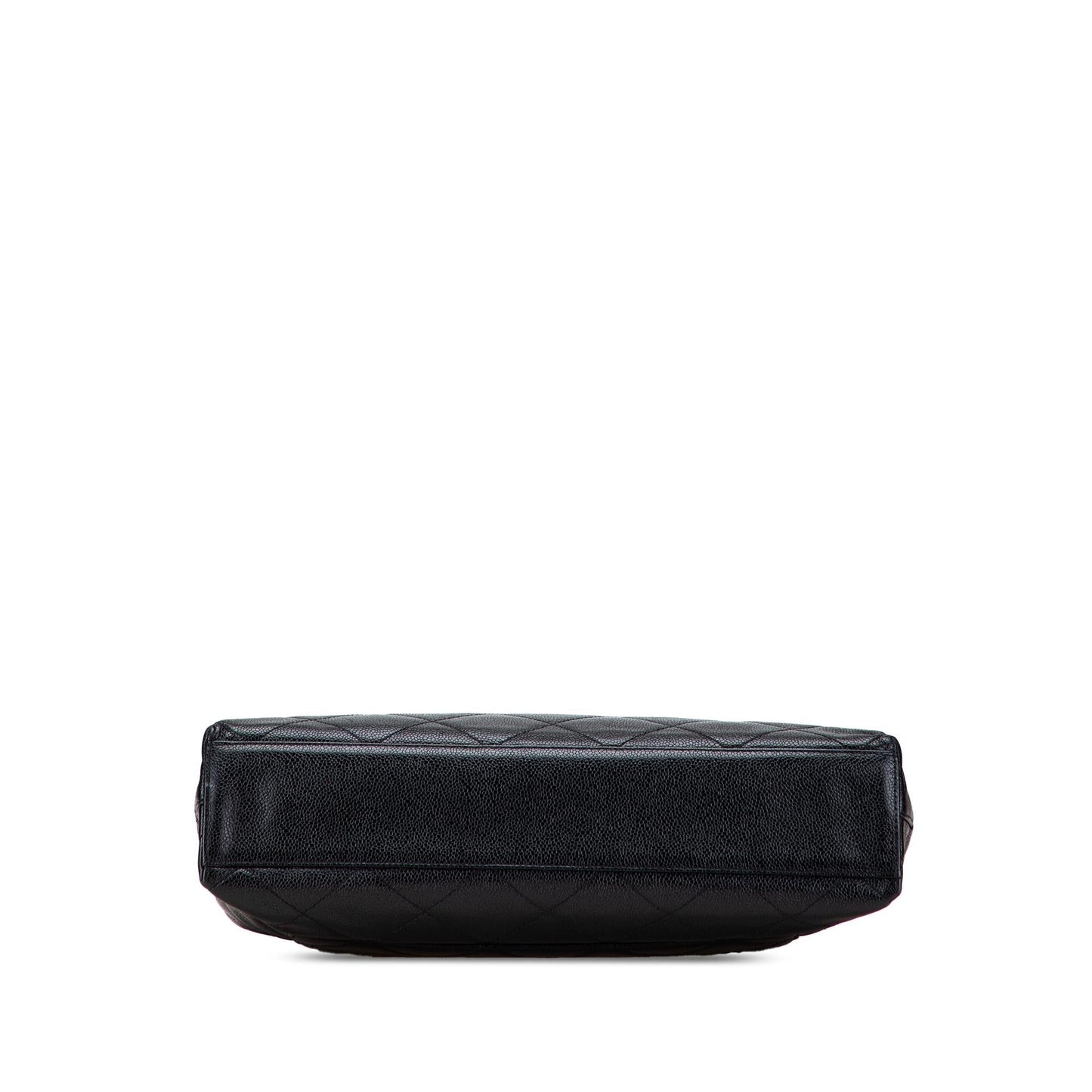 Chanel CC Quilted Caviar Tortoise Tote Bag