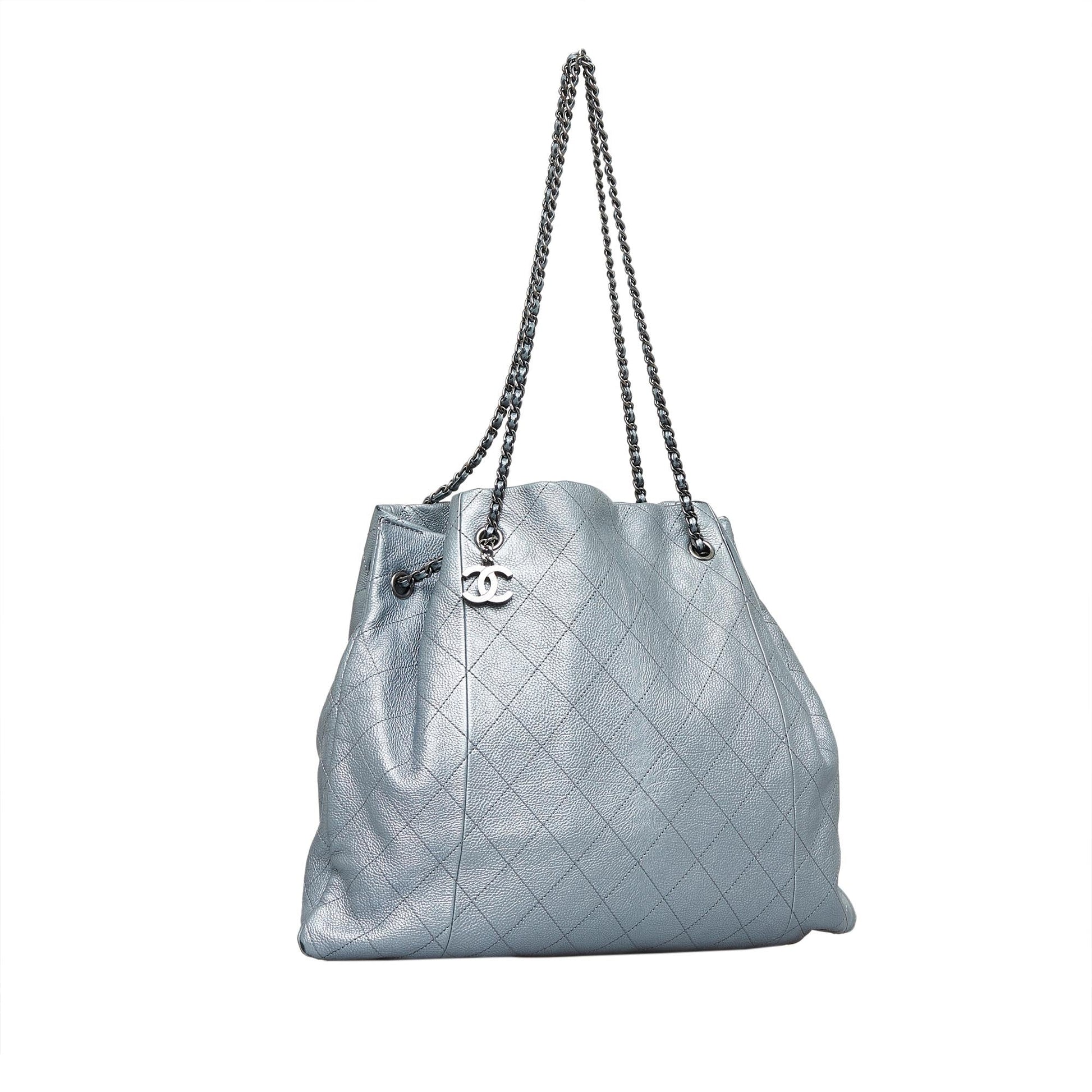 Chanel CC Quilted Drawstring SHG-VNpdMf Jewelry