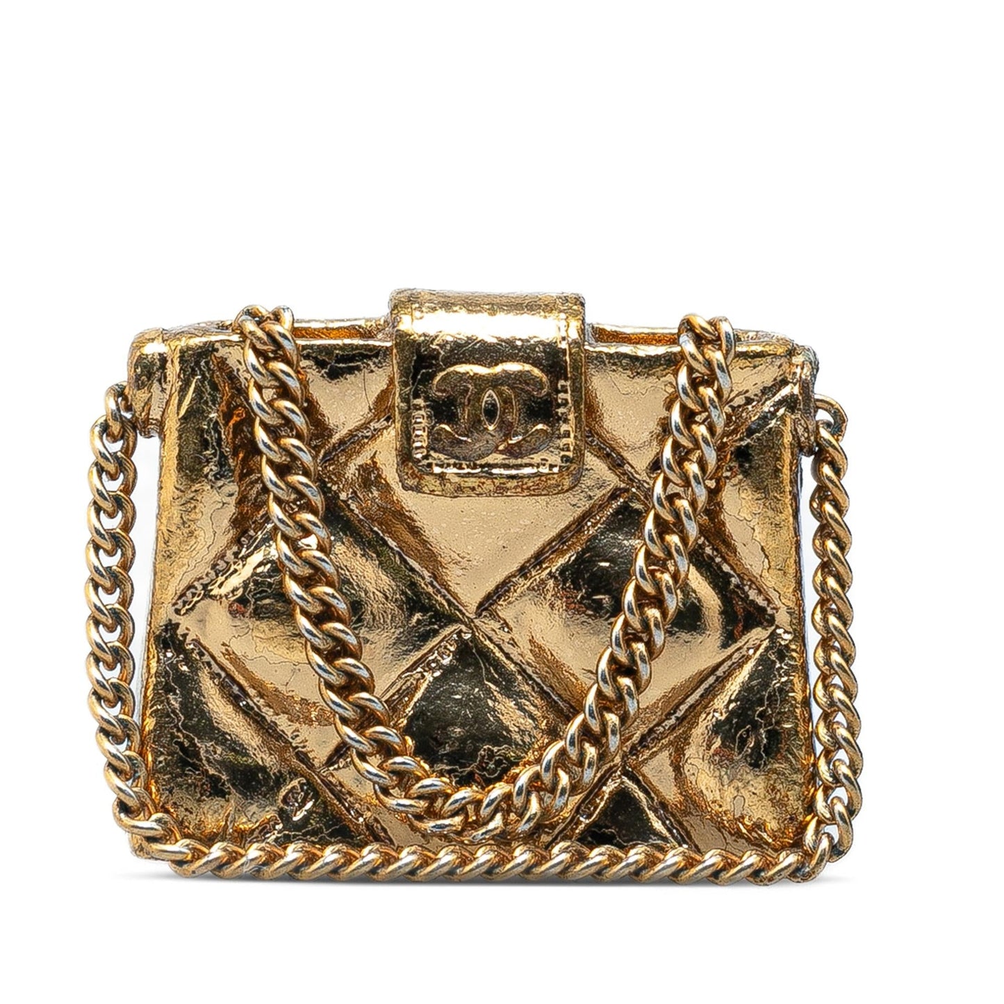 Chanel CC Quilted Flap Brooch SHG-IiuY9h Shoulder Bag