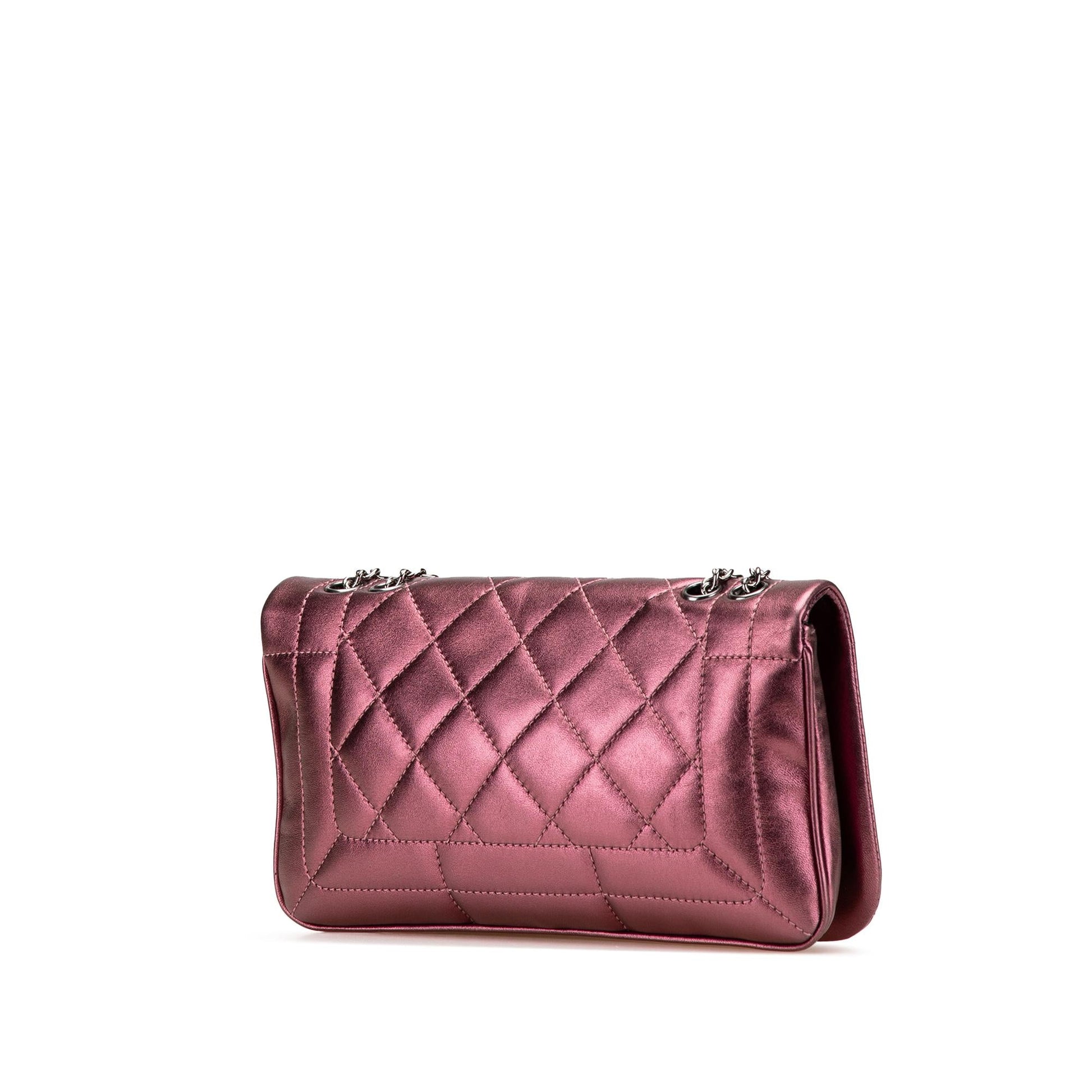 Chanel CC Quilted Iridescent Calfskin Full Single Handbag