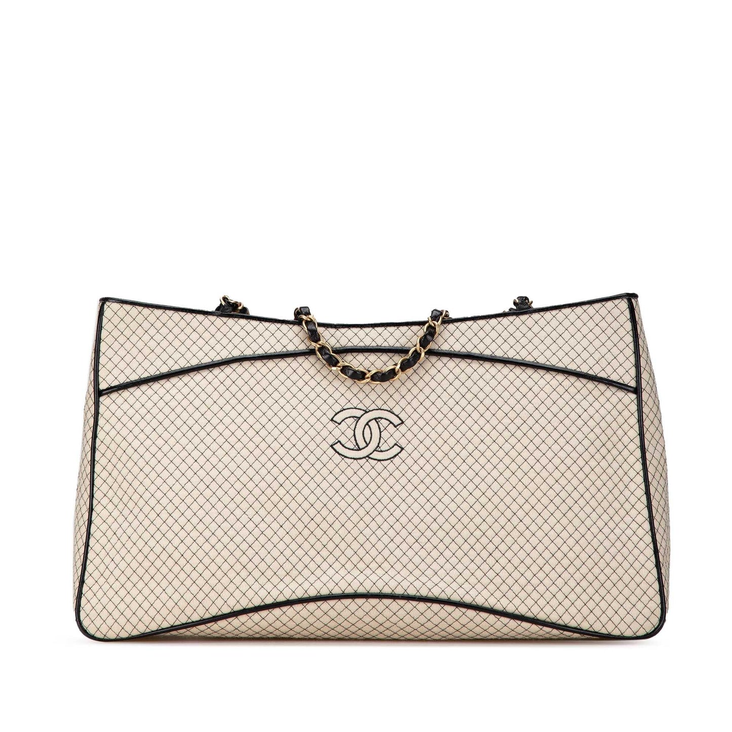 Chanel CC Quilted Jersey SHG-eUjRMY Tote Bag