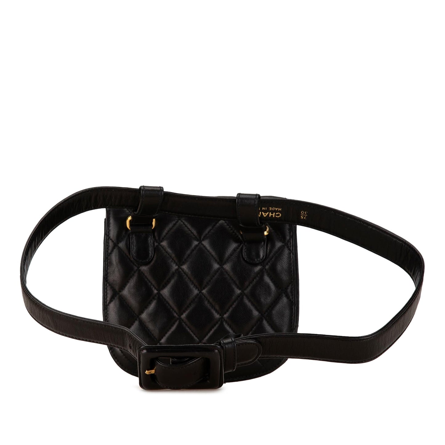 Chanel CC Quilted Lambskin Belt SHG-GMYcCg