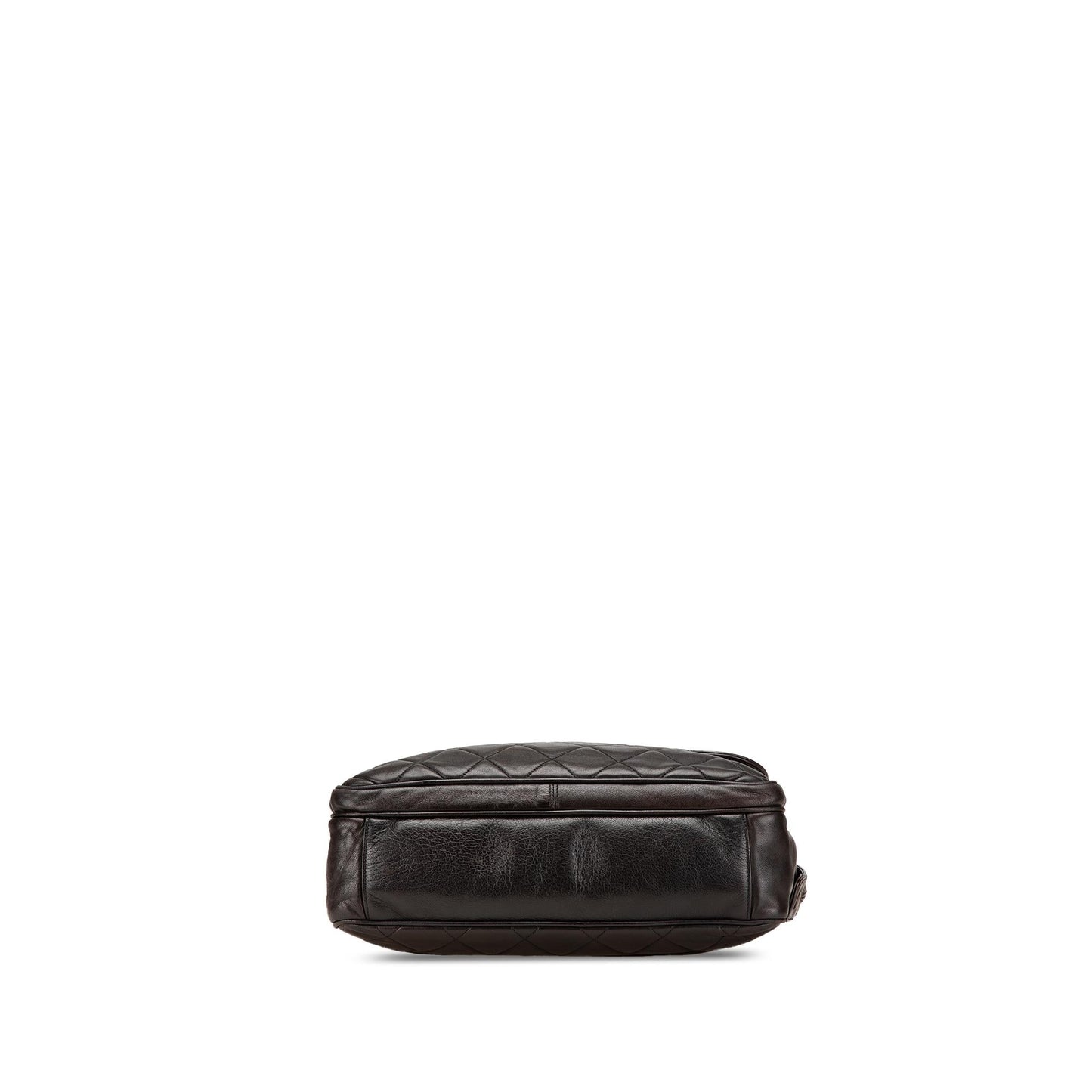 Chanel CC Quilted Lambskin Front Pocket Tote Bag