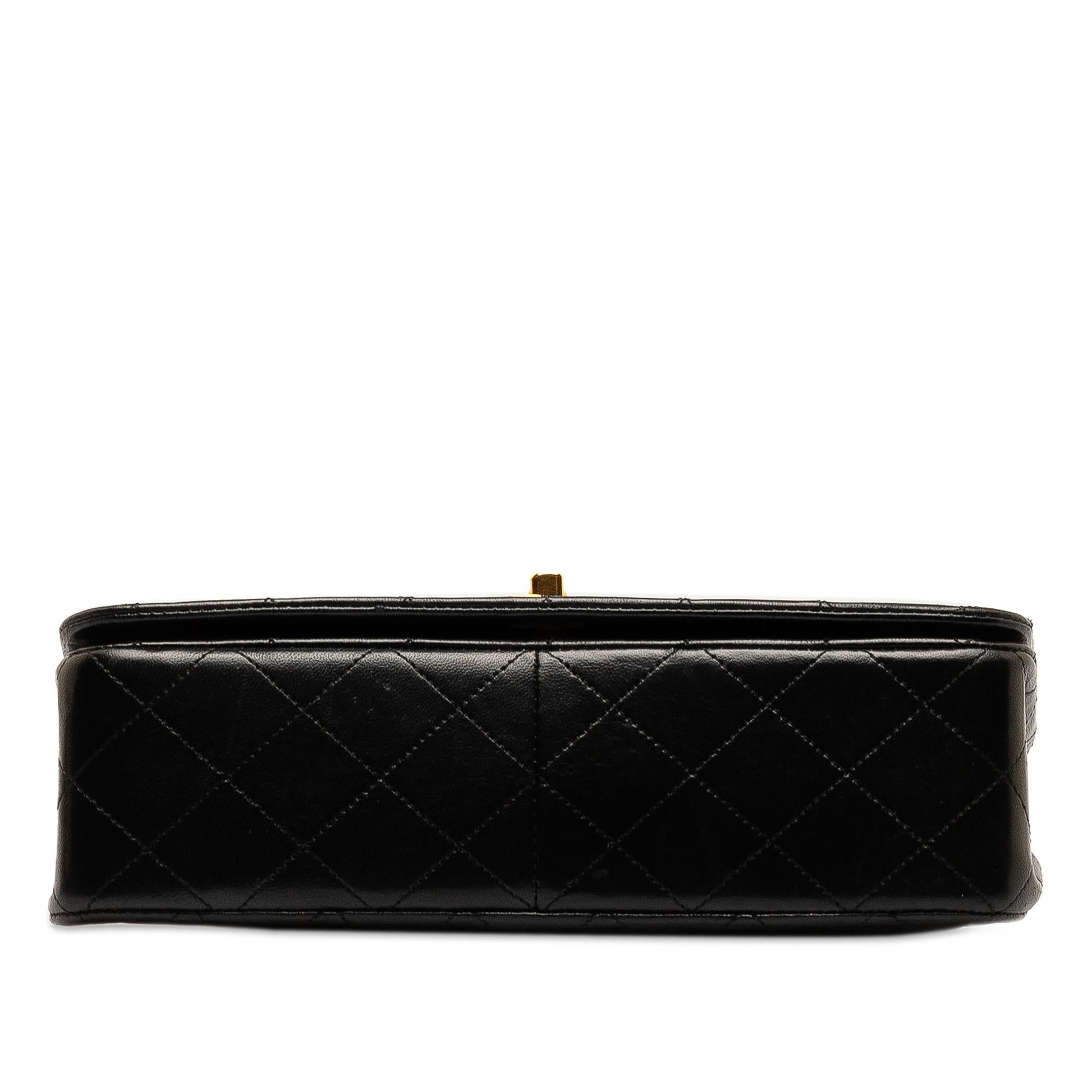 Chanel CC Quilted Lambskin Full Flap (SHG-5yOQSk)