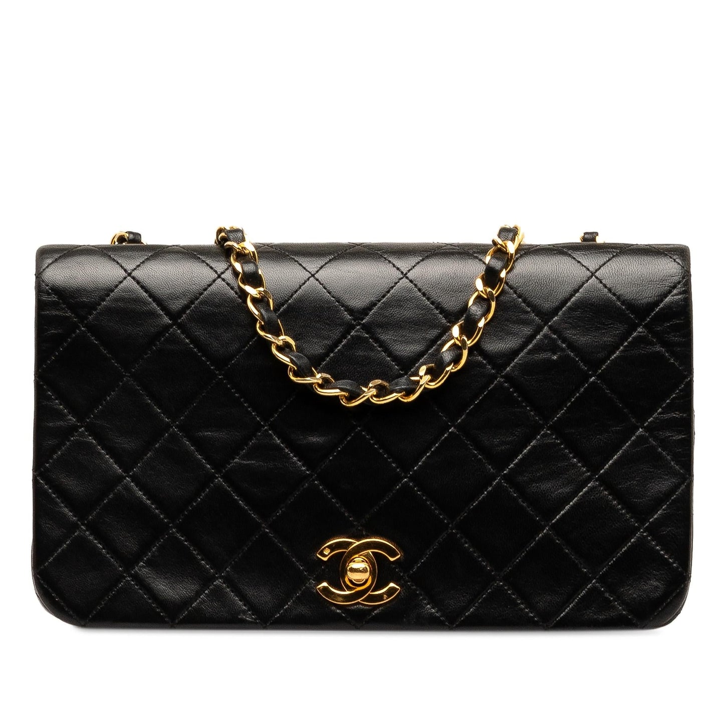 Chanel CC Quilted Lambskin Full Flap SHG-5yOQSk Handbag