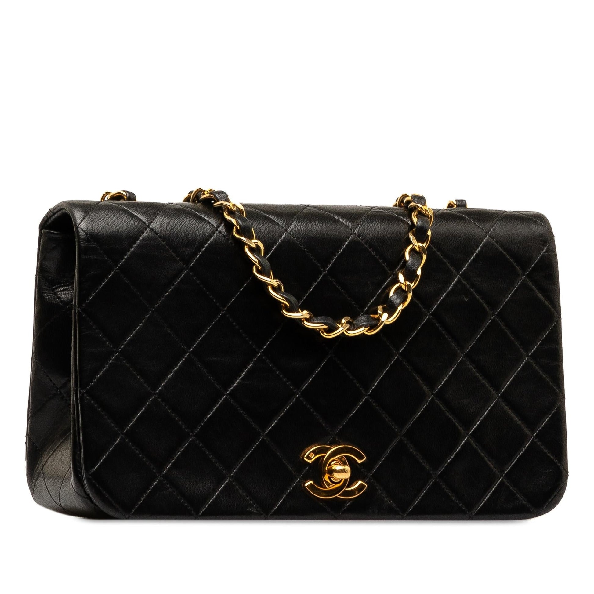 Chanel CC Quilted Lambskin Full Flap SHG-5yOQSk Handbag