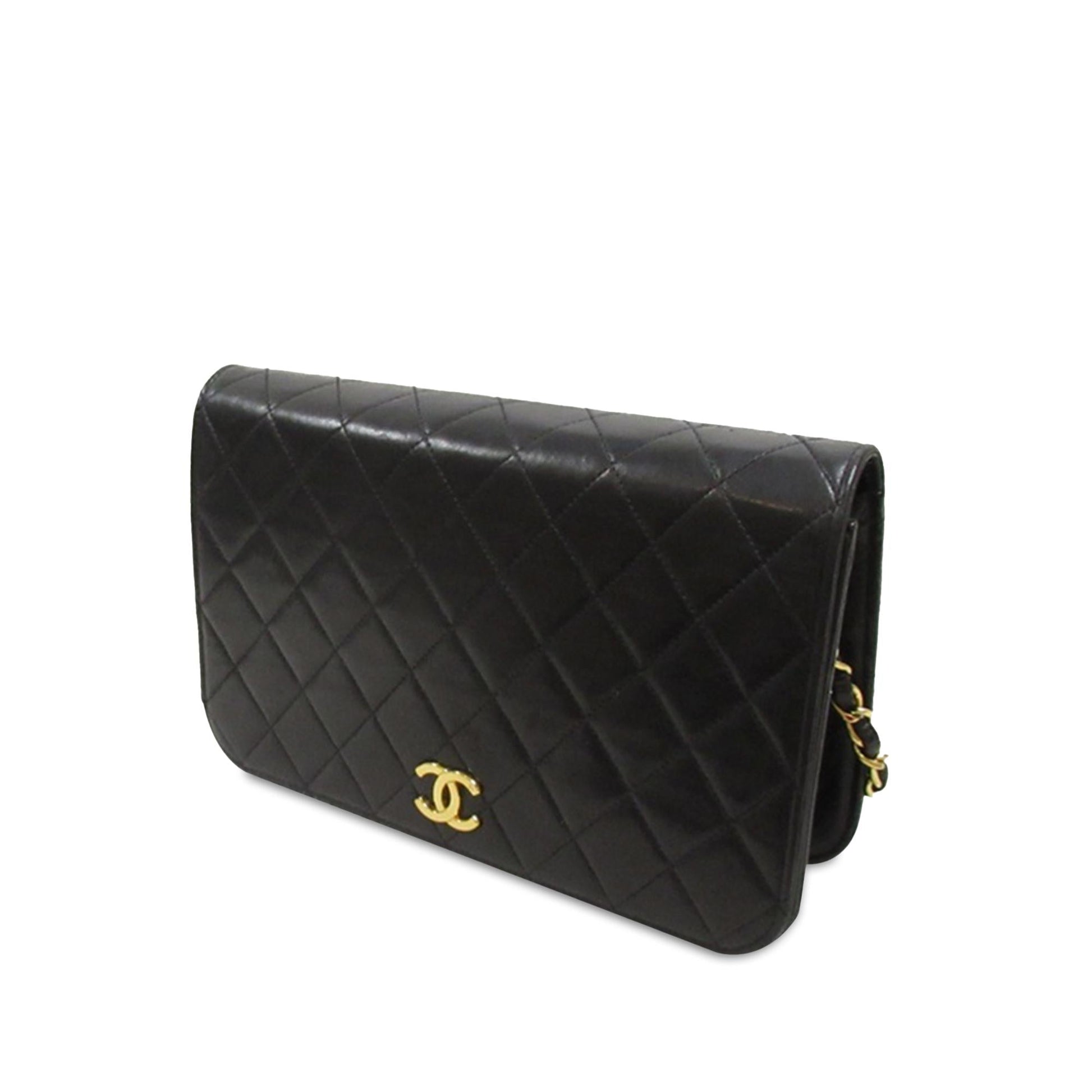 Chanel CC Quilted Lambskin Full Flap SHG-asJbUd Handbag