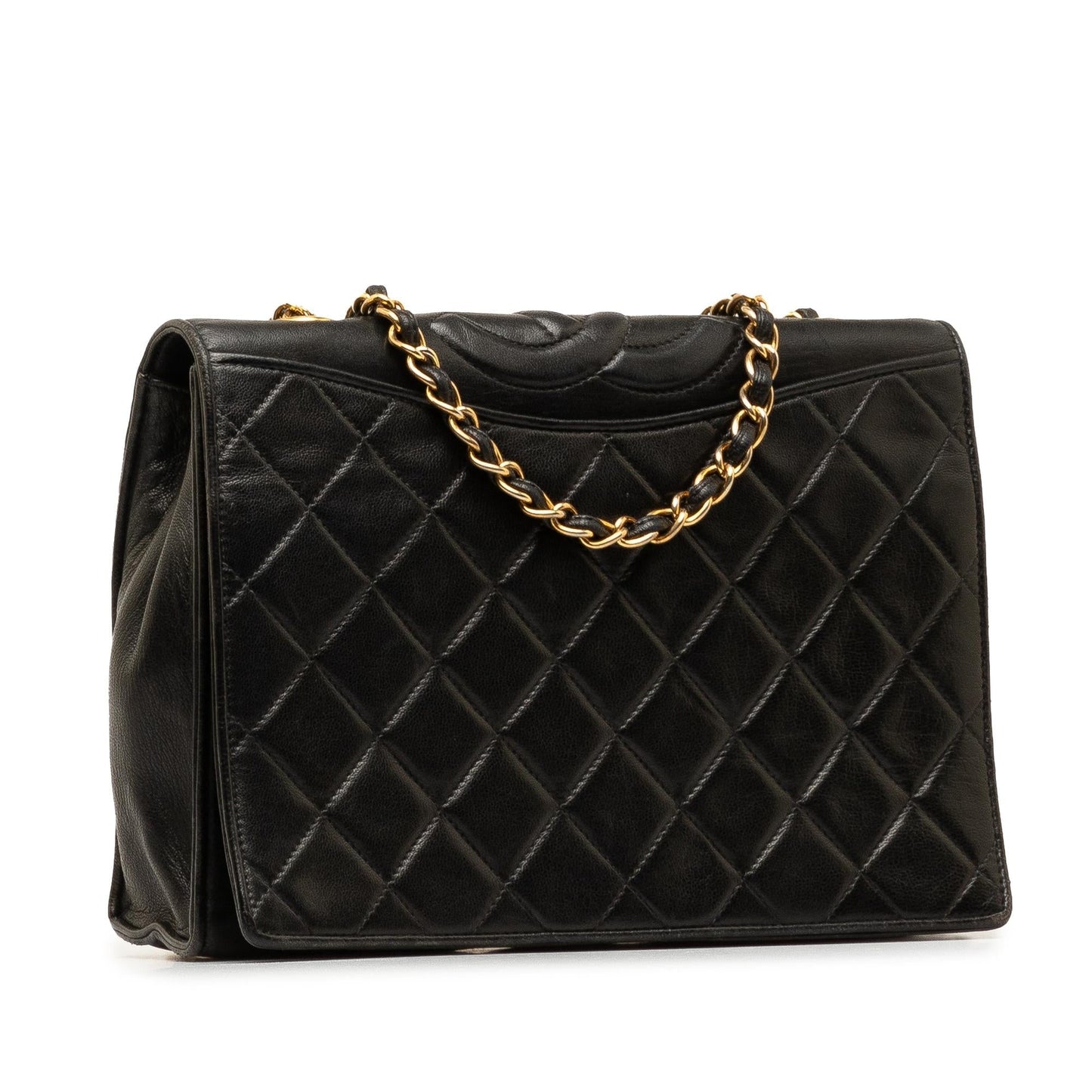 Chanel CC Quilted Lambskin Full Flap SHG-wxEZyN Handbag