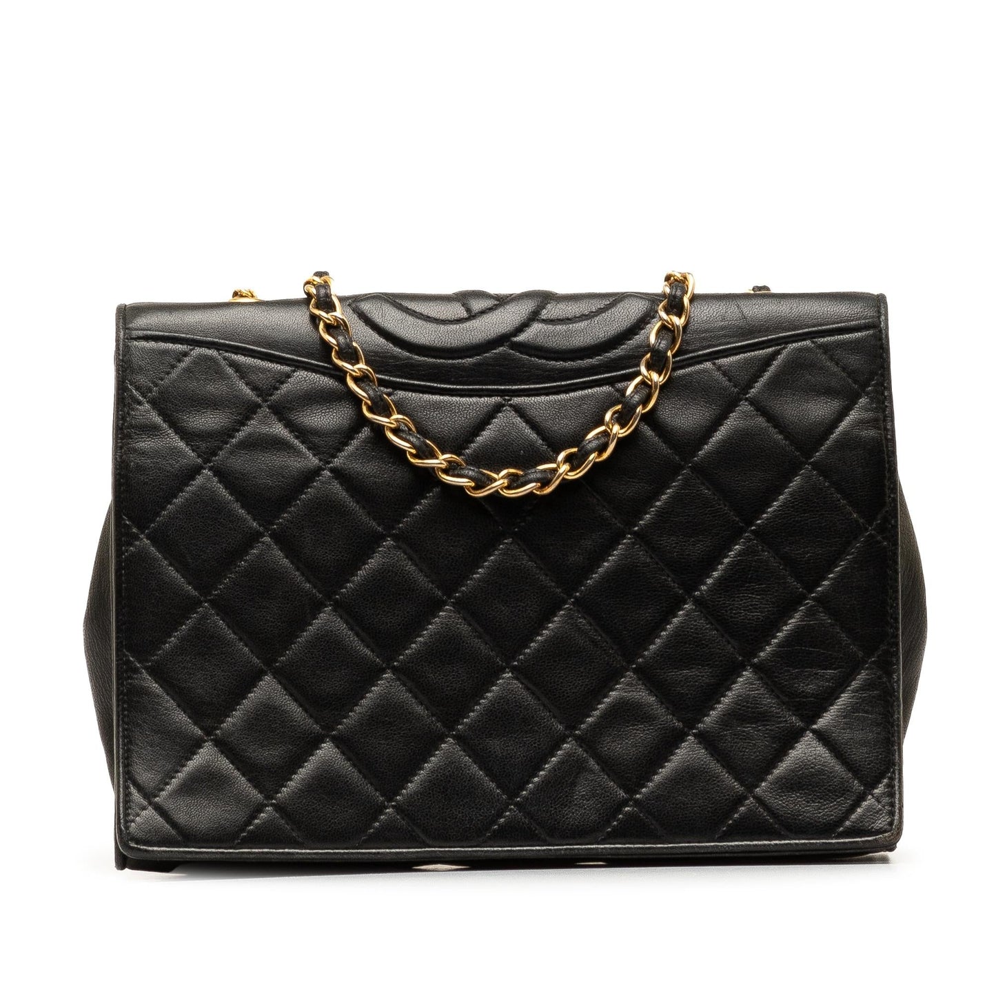 Chanel CC Quilted Lambskin Full Flap SHG-wxEZyN Handbag