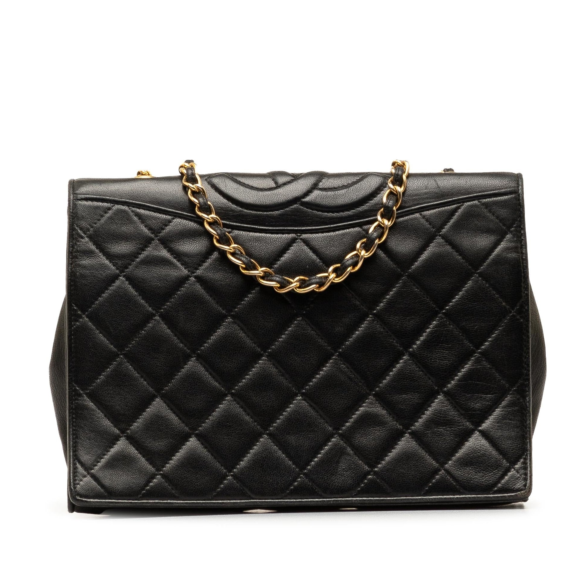 Chanel CC Quilted Lambskin Full Flap SHG-wxEZyN Handbag