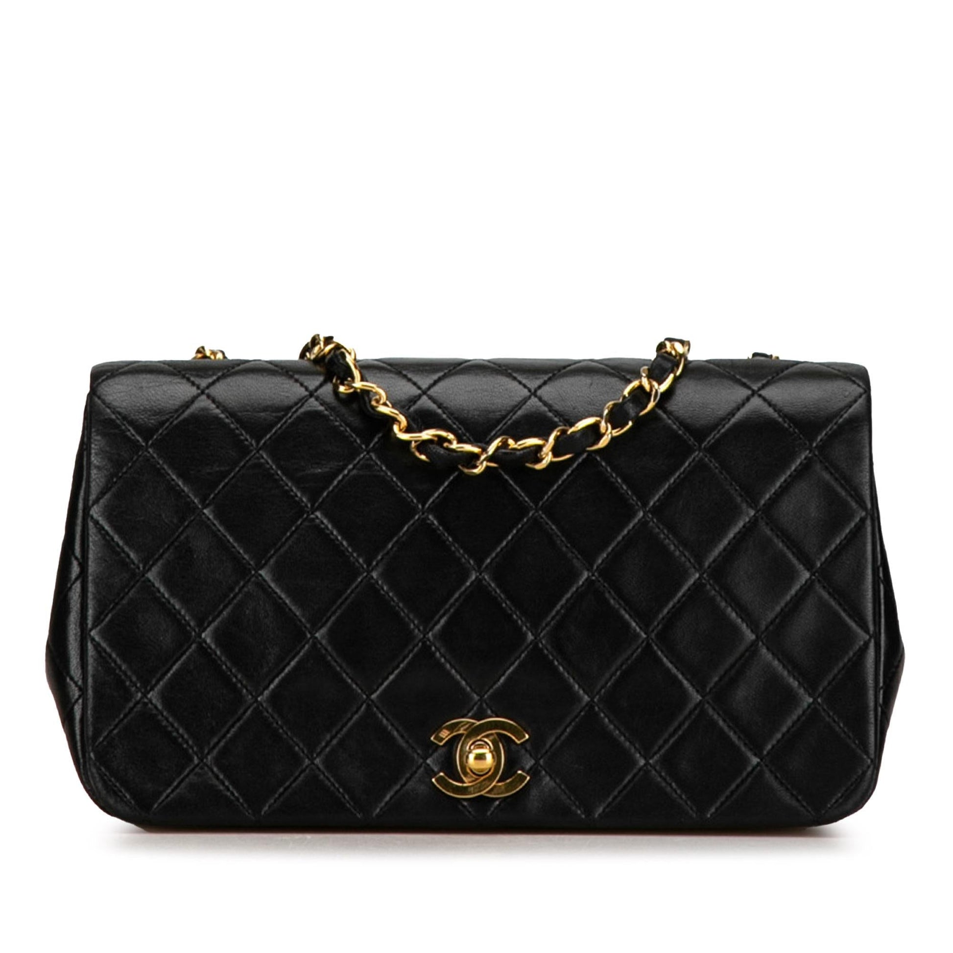 Chanel CC Quilted Lambskin Full Flap SHG-6r8o9E Handbag