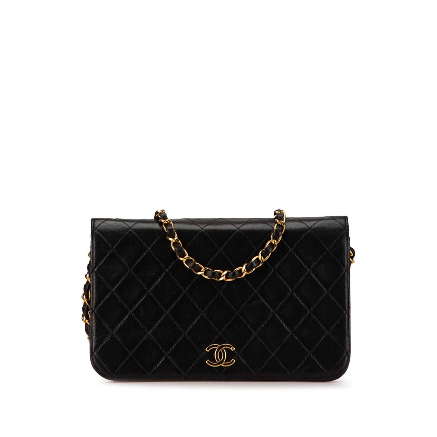 Chanel CC Quilted Lambskin Full Flap SHG-mUBWMR Handbag