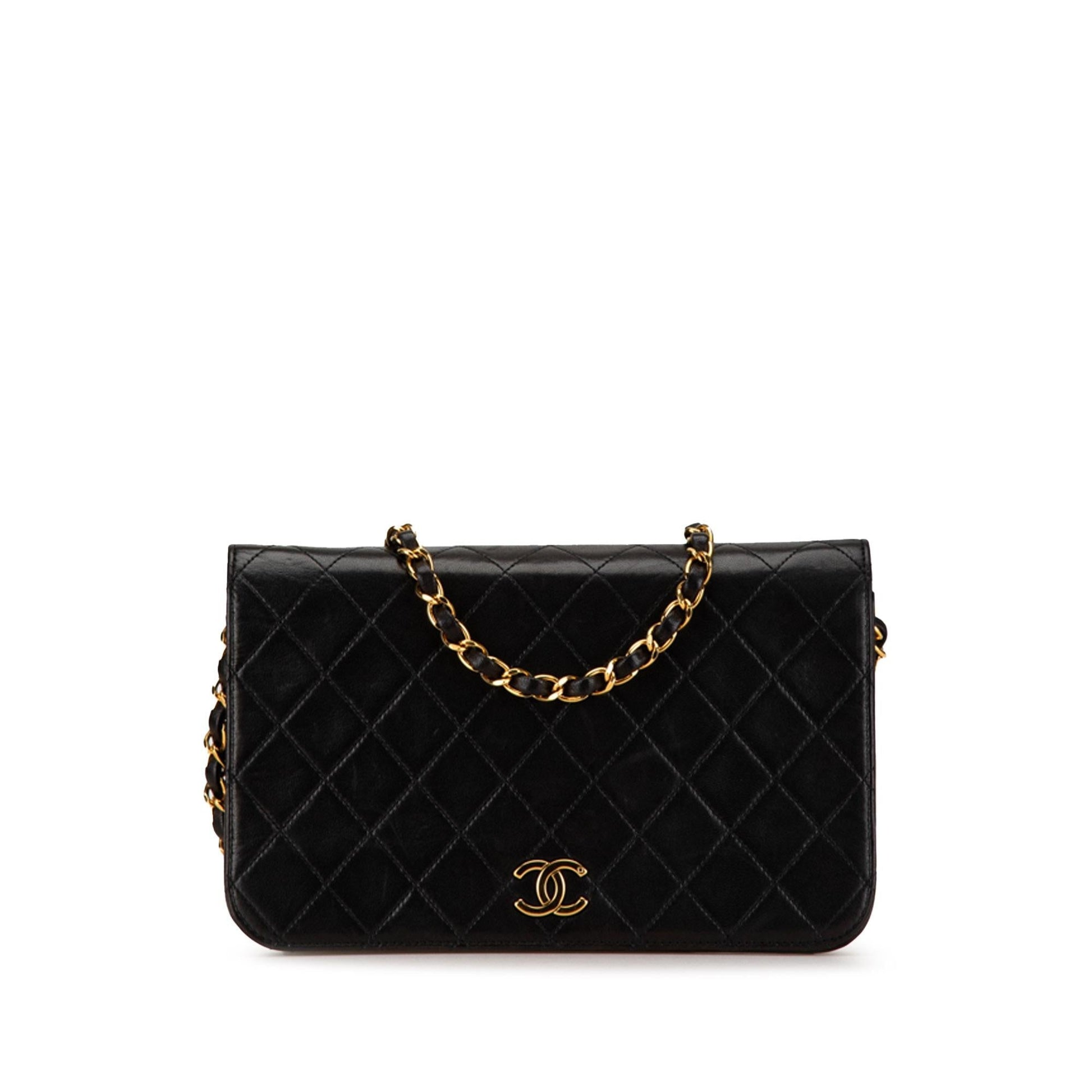 Chanel CC Quilted Lambskin Full Flap SHG-mUBWMR Handbag