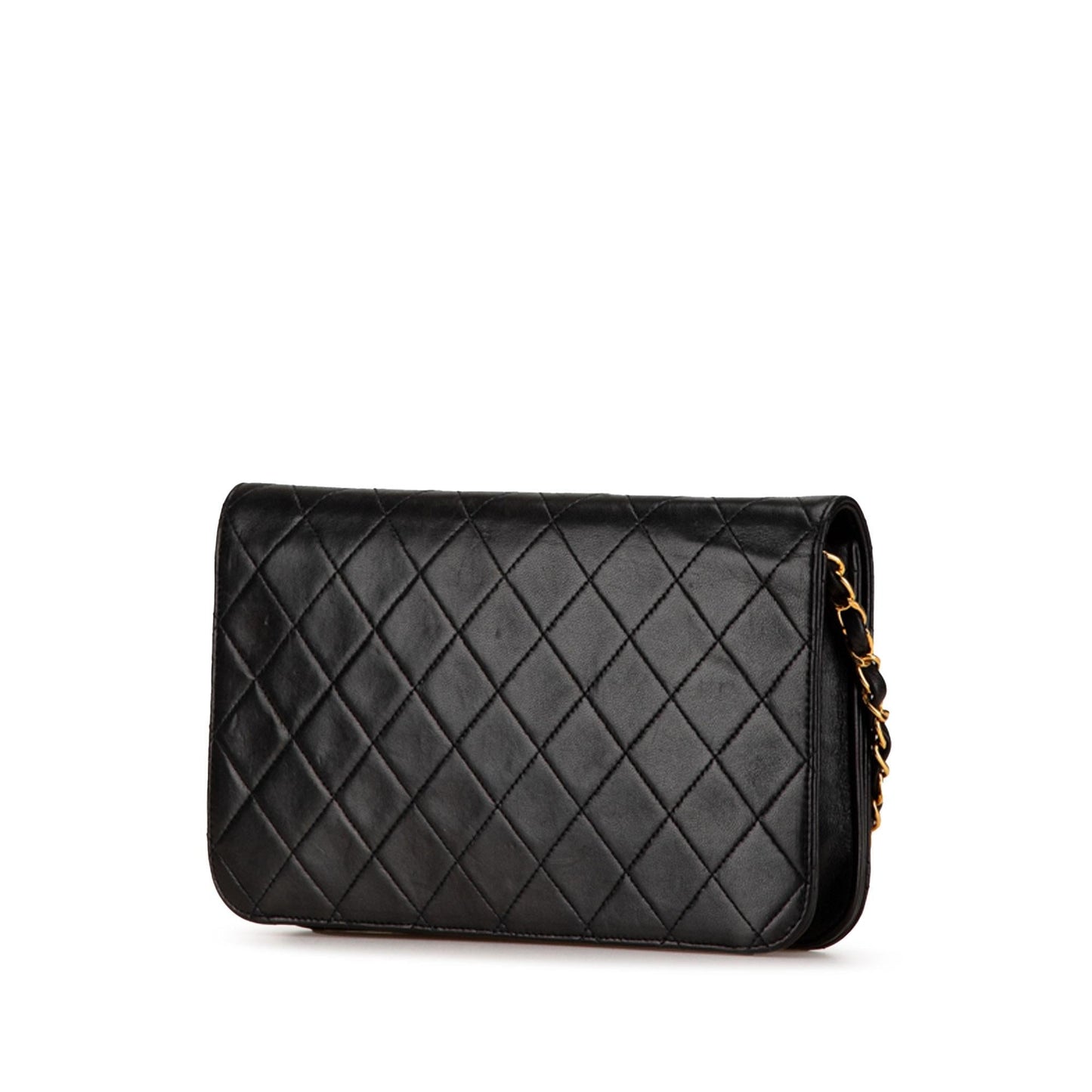 Chanel CC Quilted Lambskin Full Flap SHG-mUBWMR Handbag
