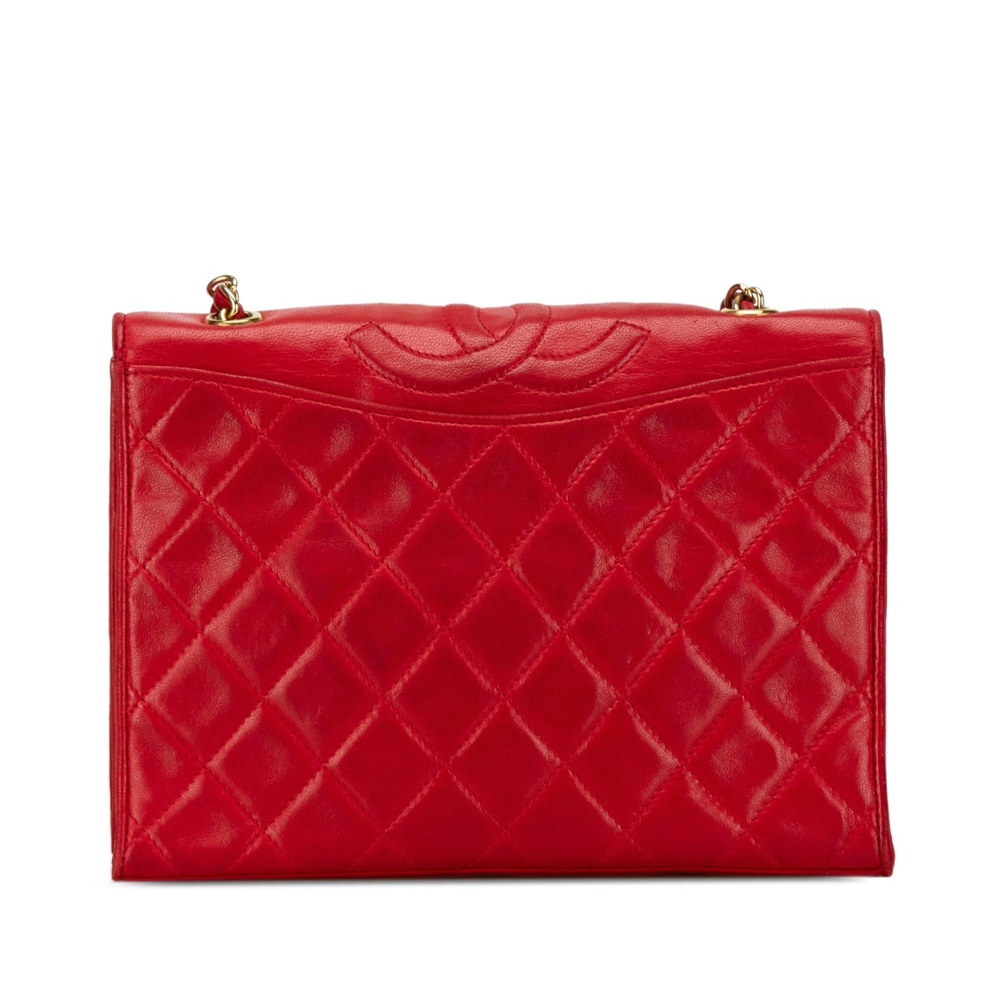Chanel CC Quilted Lambskin Full Flap SHG-sF6Lle Handbag