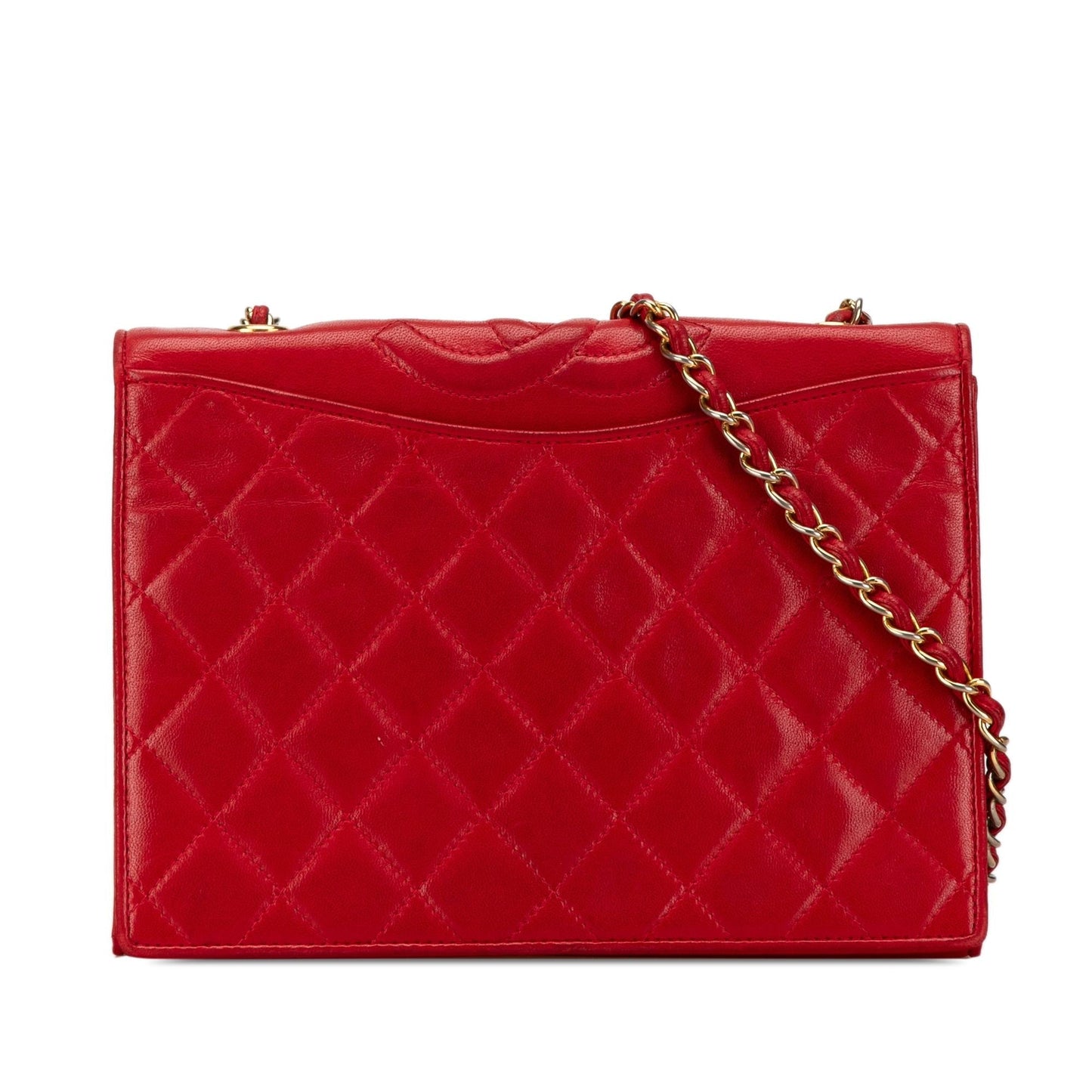 Chanel CC Quilted Lambskin Full Flap SHG-sF6Lle Handbag
