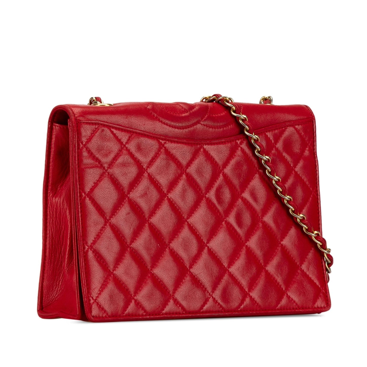 Chanel CC Quilted Lambskin Full Flap SHG-mw6HY3 Handbag