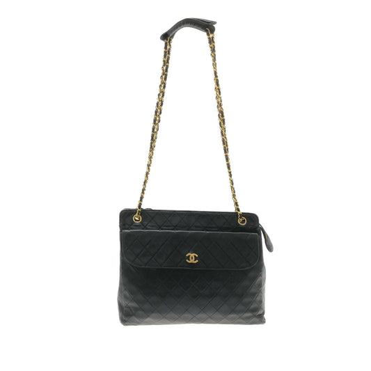 Chanel CC Quilted Lambskin Pocket SHG-0UXCKM Tote Bag