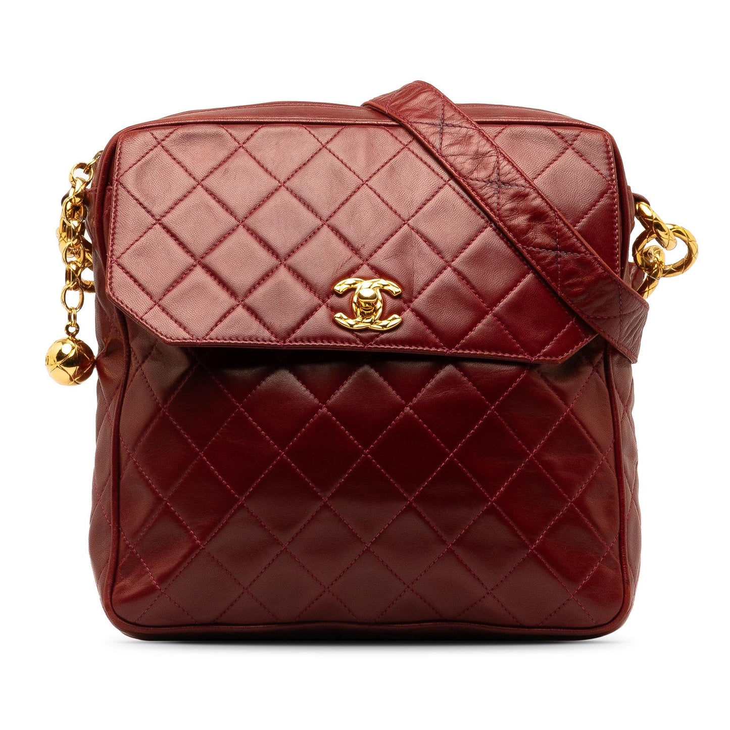 Chanel CC Quilted Lambskin SHG-Q3k70Q Shoulder Bag