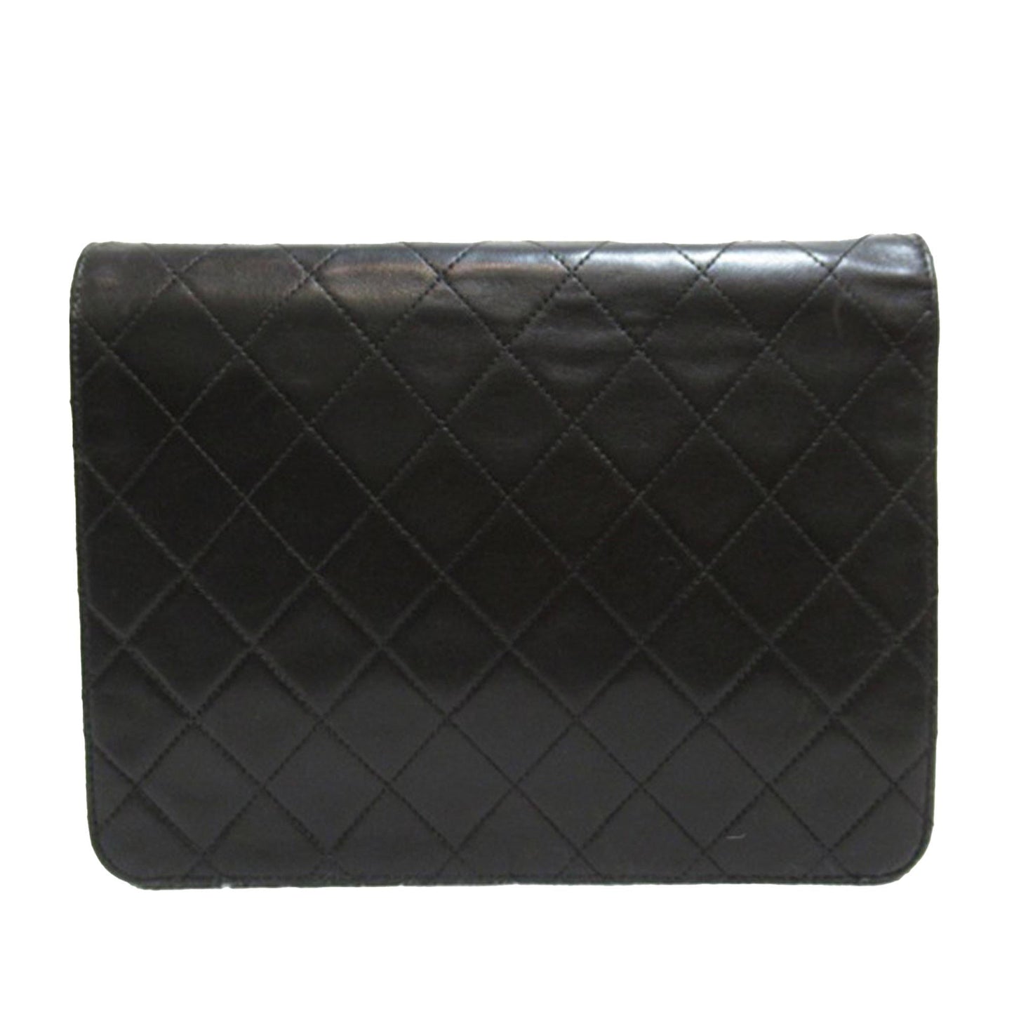 Chanel Cc Quilted Lambskin Single Flap (Shg-Bg41Ud) Bag