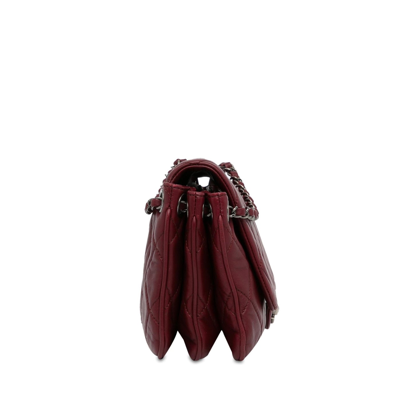 Chanel CC Quilted Lambskin Single Flap SHG-zHHunq Handbag