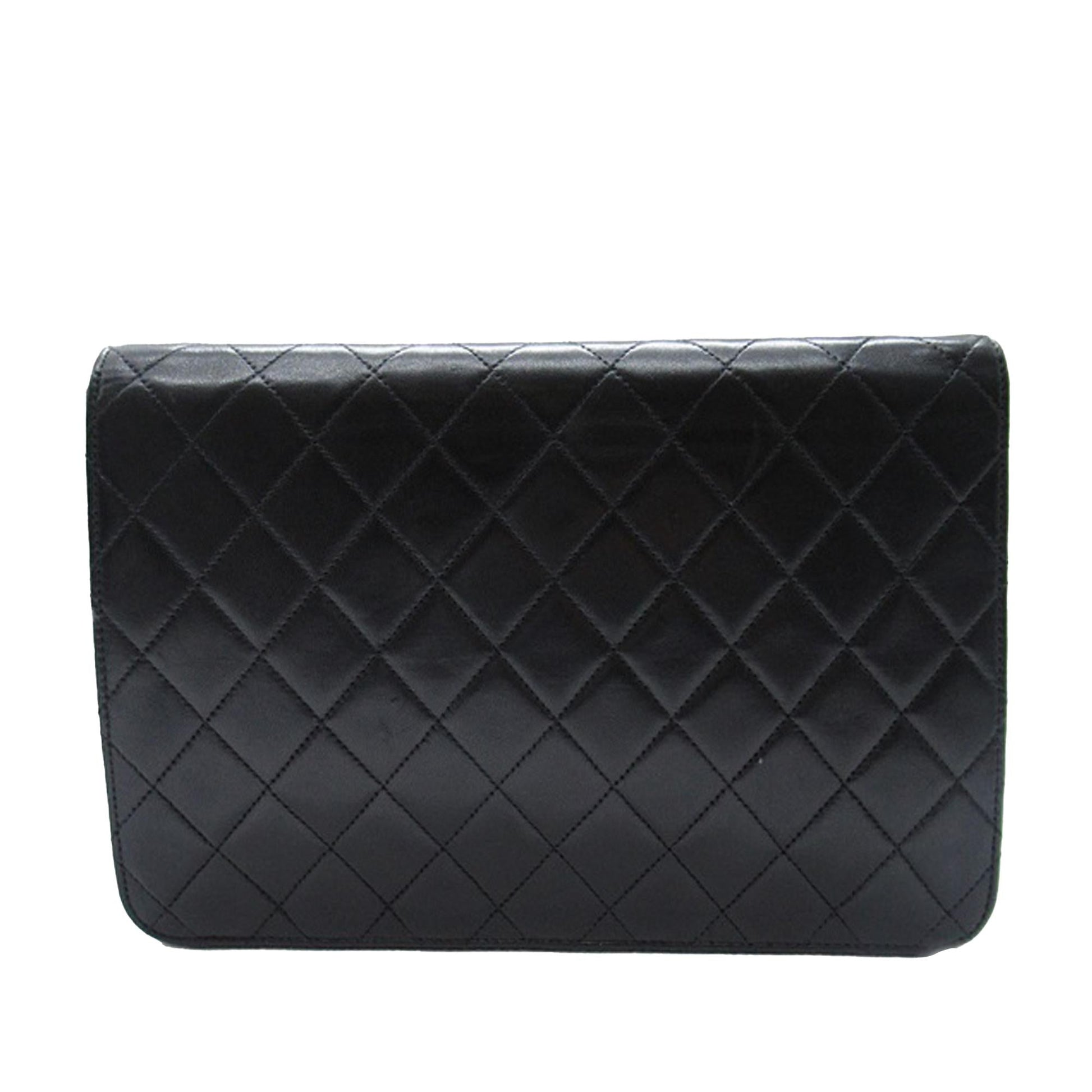 Chanel CC Quilted Lambskin Single Flap SHG-iO4bfz Handbag