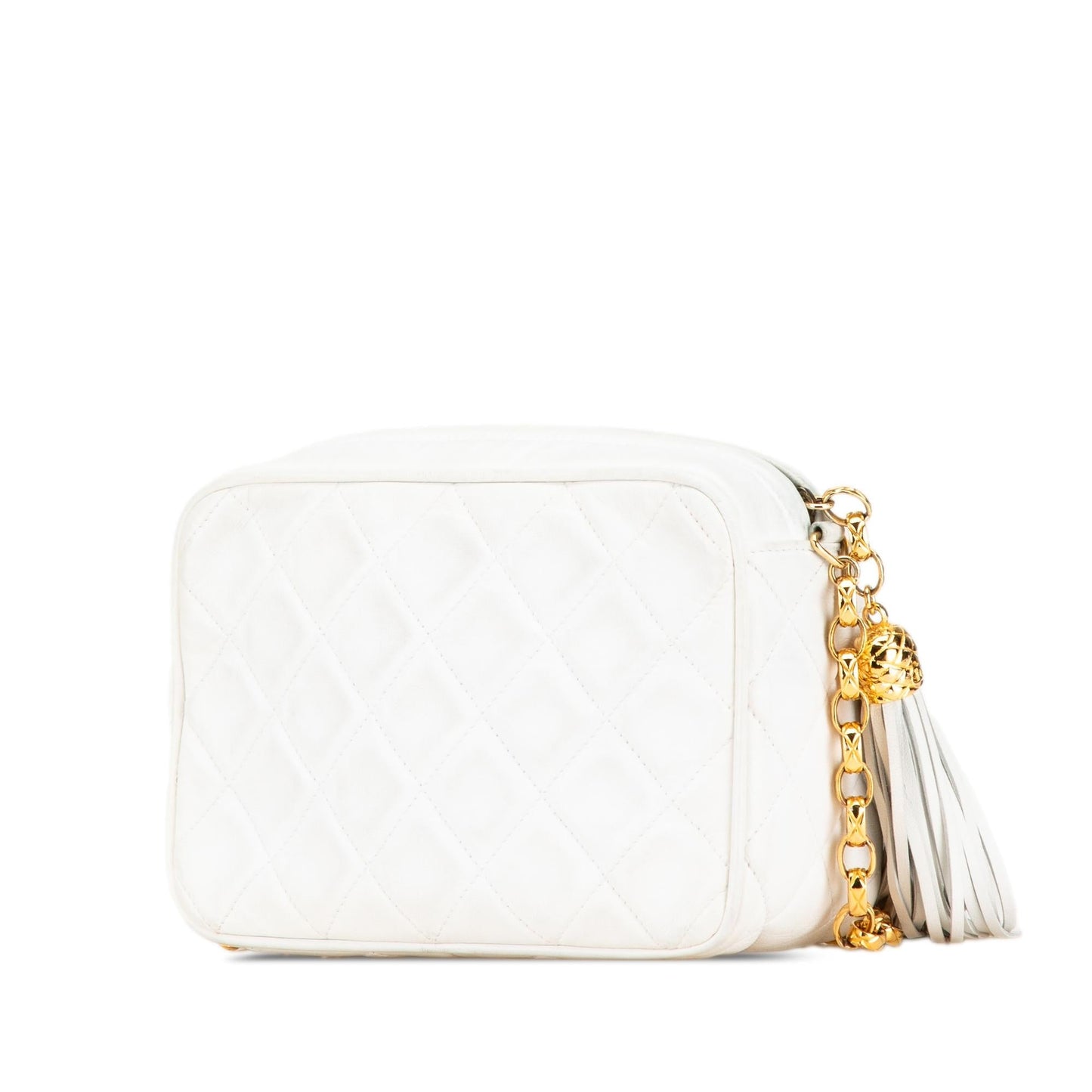 Chanel CC Quilted Lambskin Tassel Camera SHG-nH5aRw Crossbody Bag