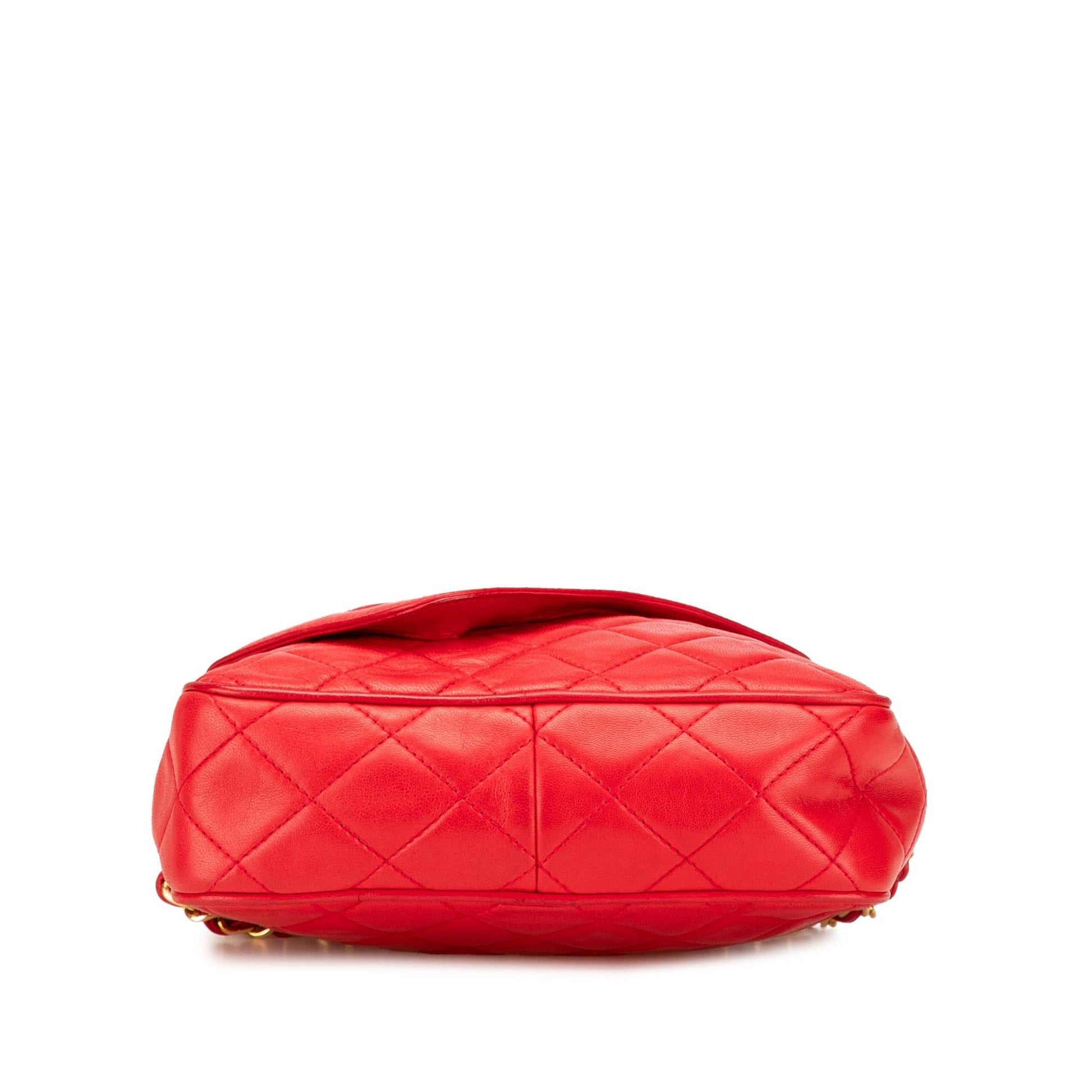 Chanel CC Quilted Lambskin Tassel Camera Crossbody Bag Bag 1