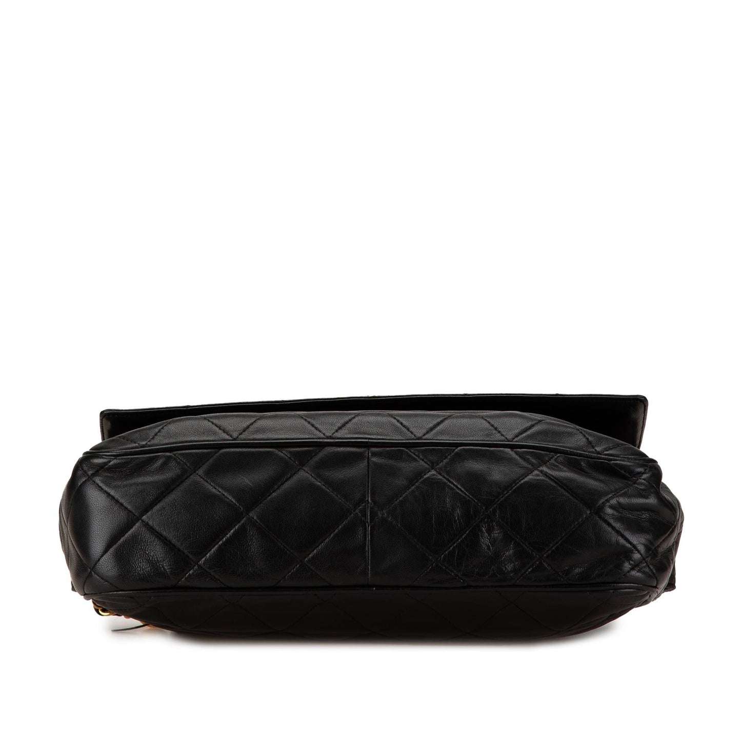 Chanel CC Quilted Lambskin Tassel Crossbody Bag