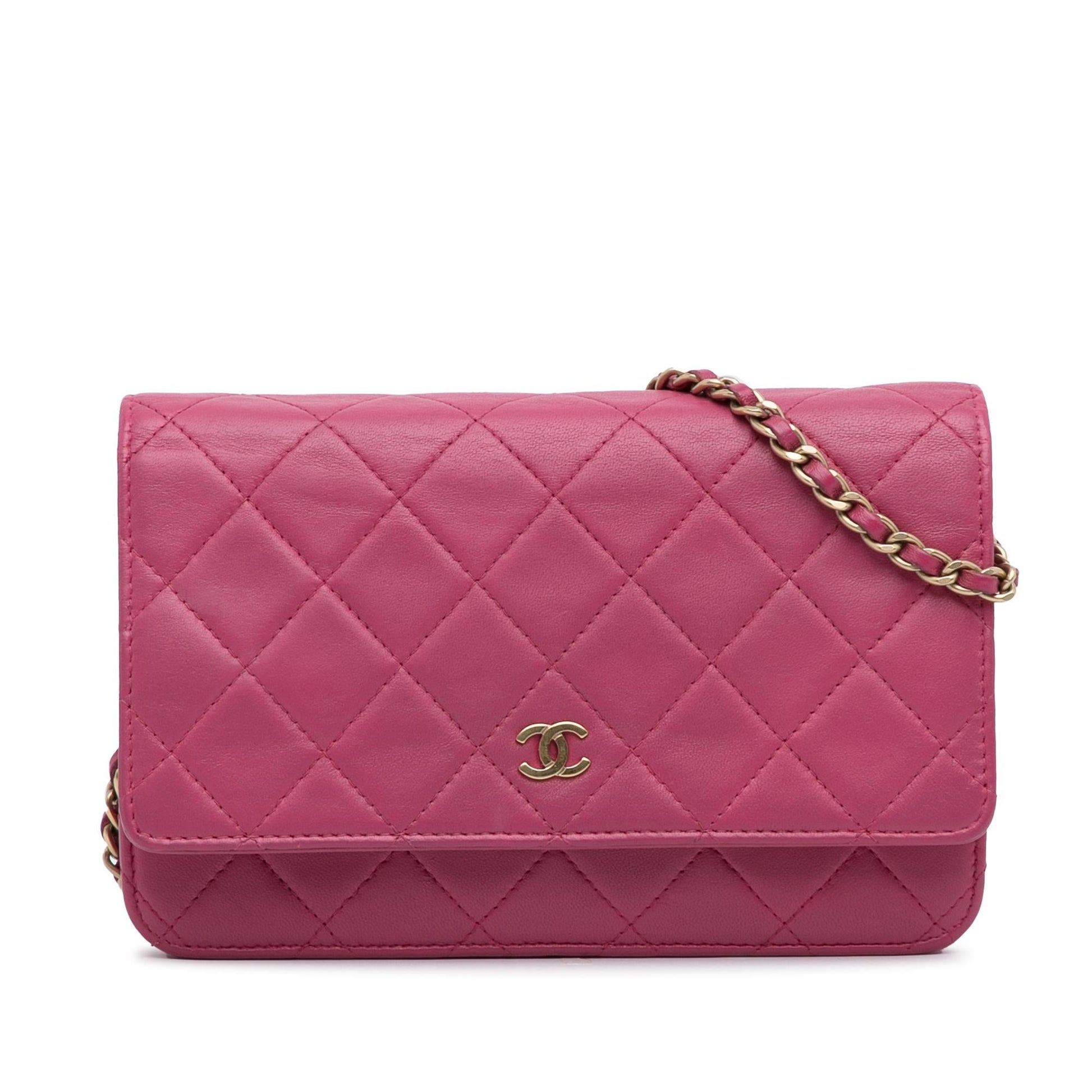 Chanel CC Quilted Lambskin On SHG-KBJ7Tg Wallet Case