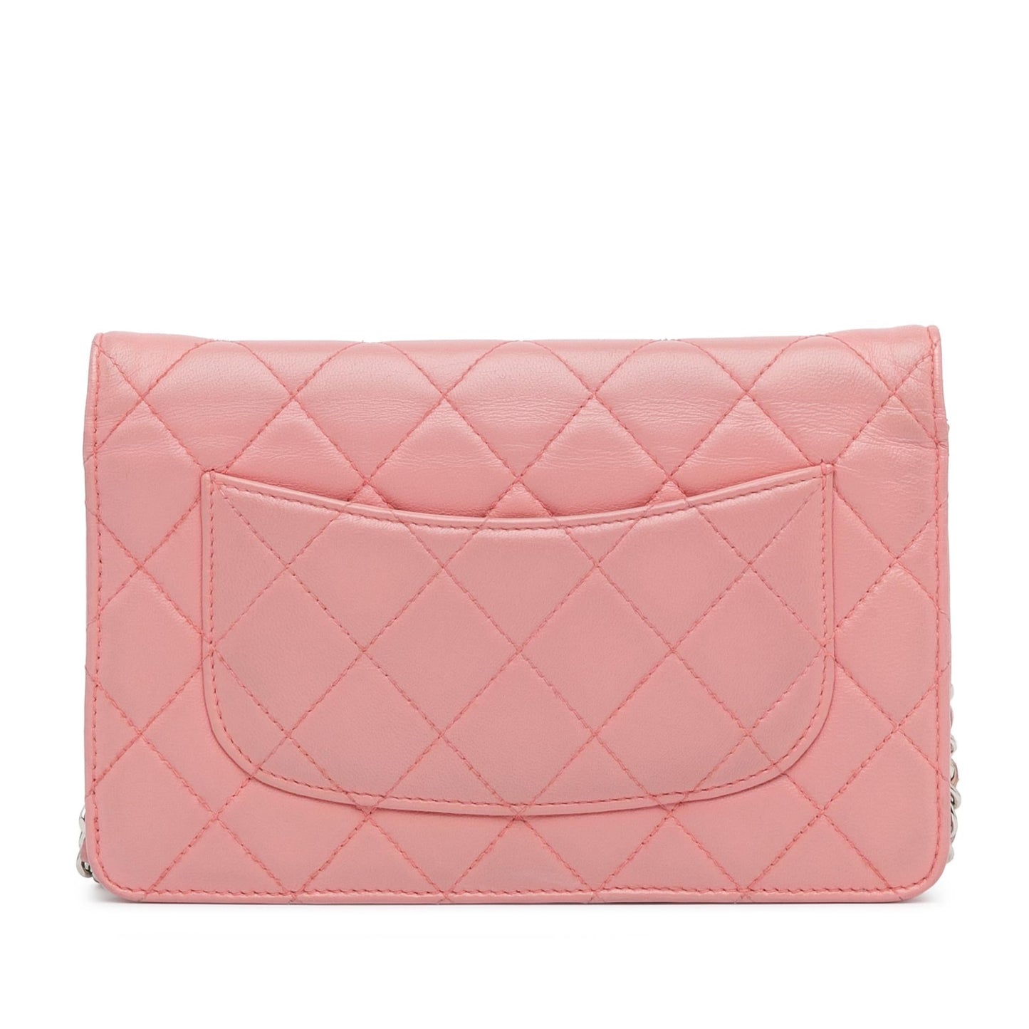 Chanel CC Quilted Lambskin On SHG-eULIFC Wallet Case