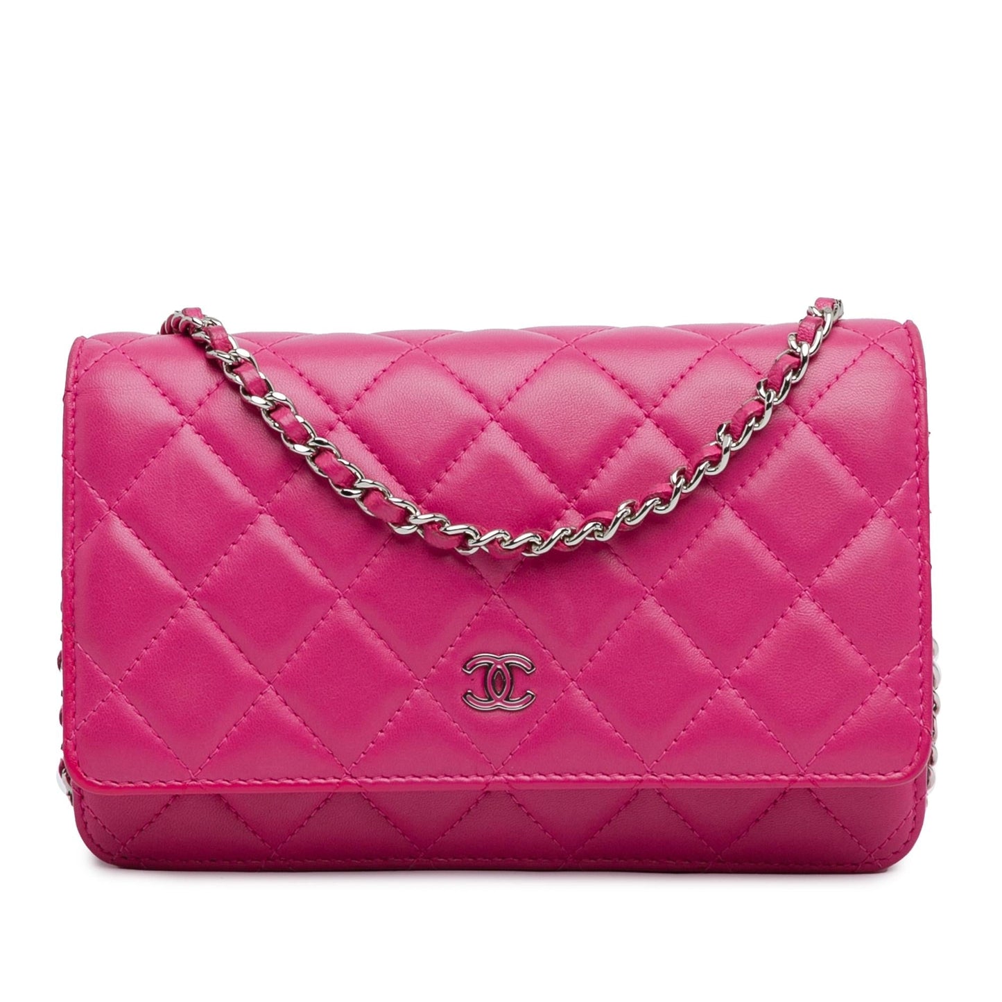 Chanel CC Quilted Lambskin On SHG-CEhNf2 Wallet Case